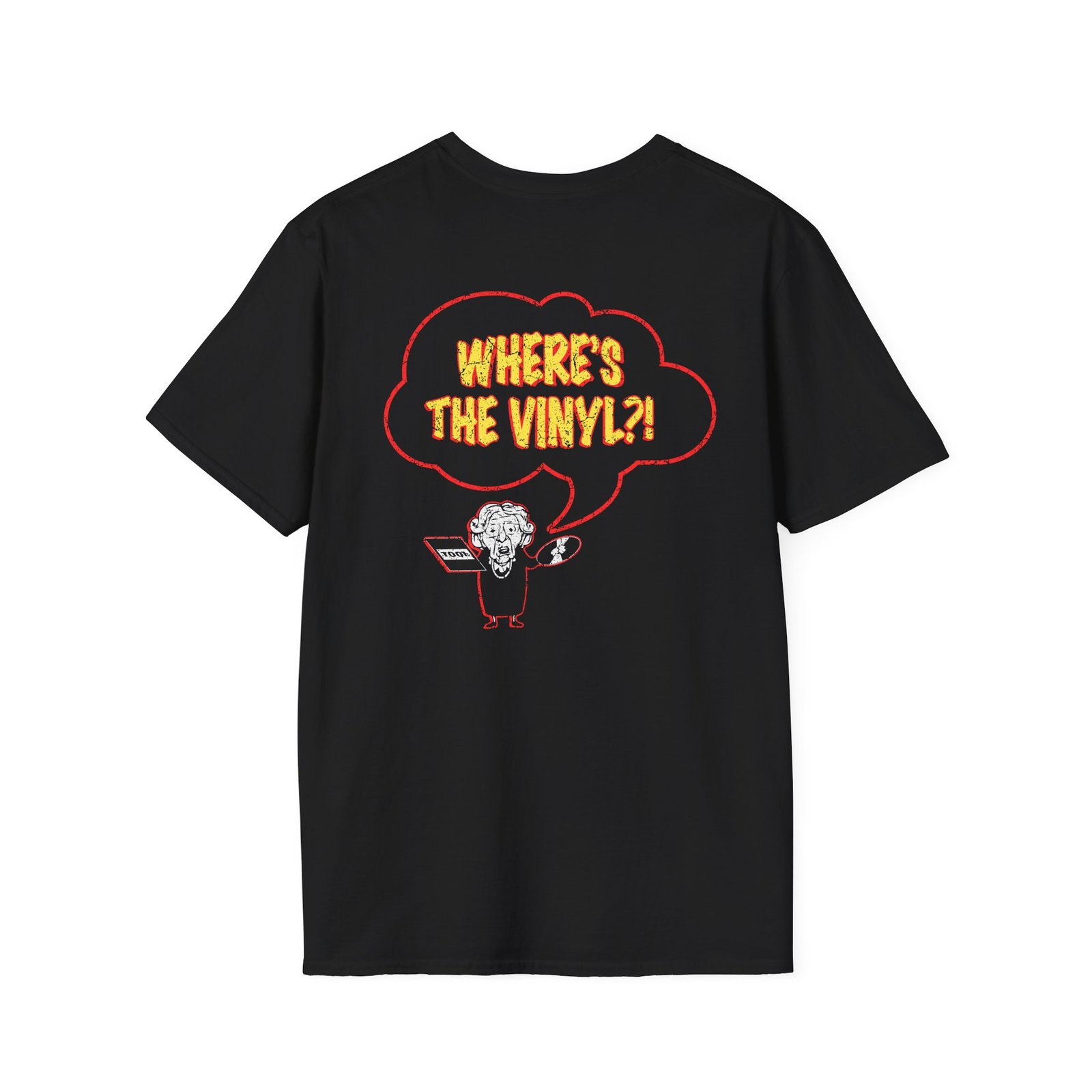 Tool Where's The Vinyl Unisex Softstyle T-Shirt