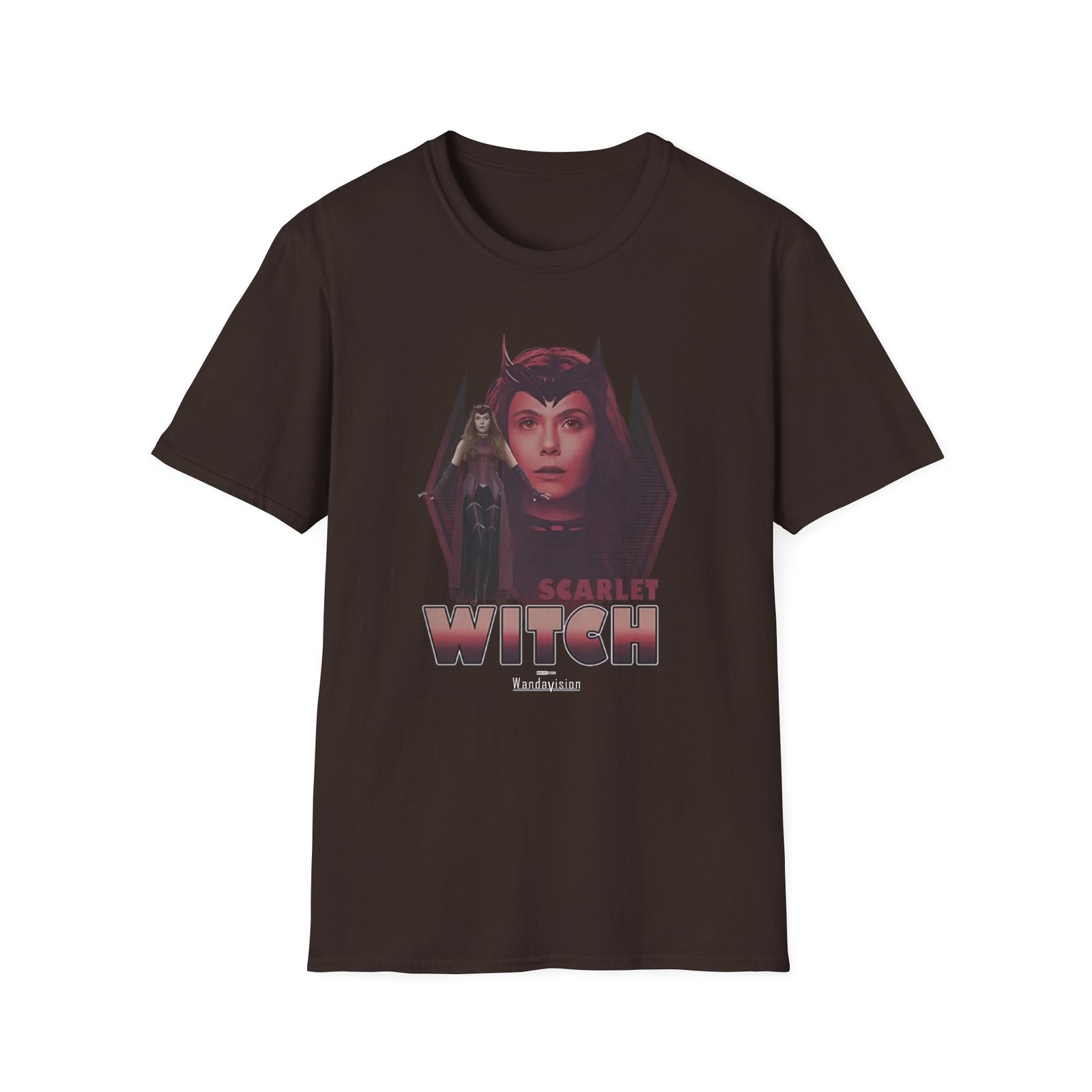 Marvel Wandavision Scarlet Witch Unisex Softstyle T-Shirt