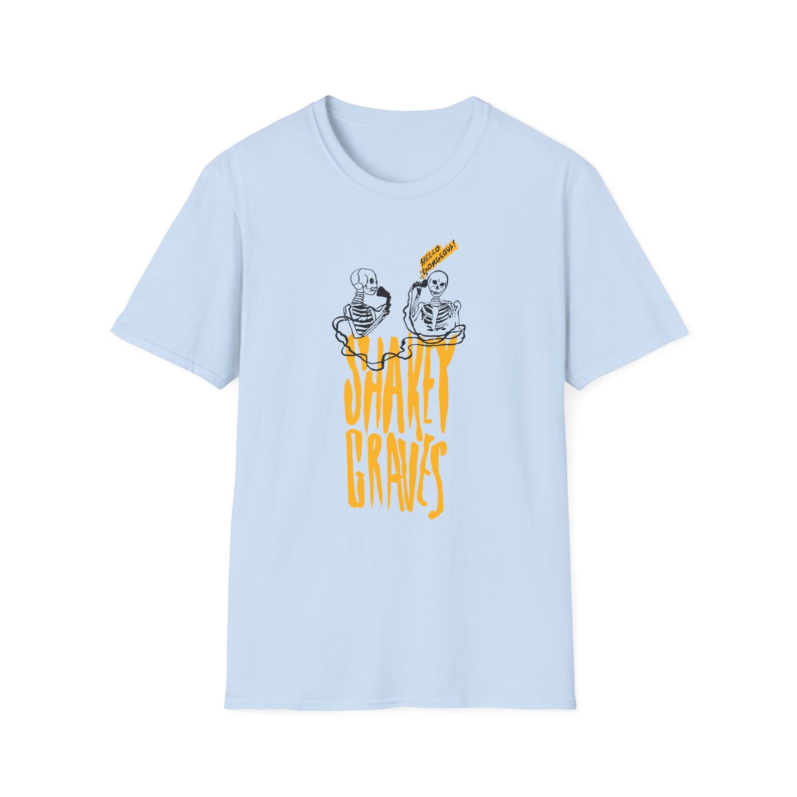 Shakey Graves Hello Gorgeous? Unisex Softstyle T-Shirt