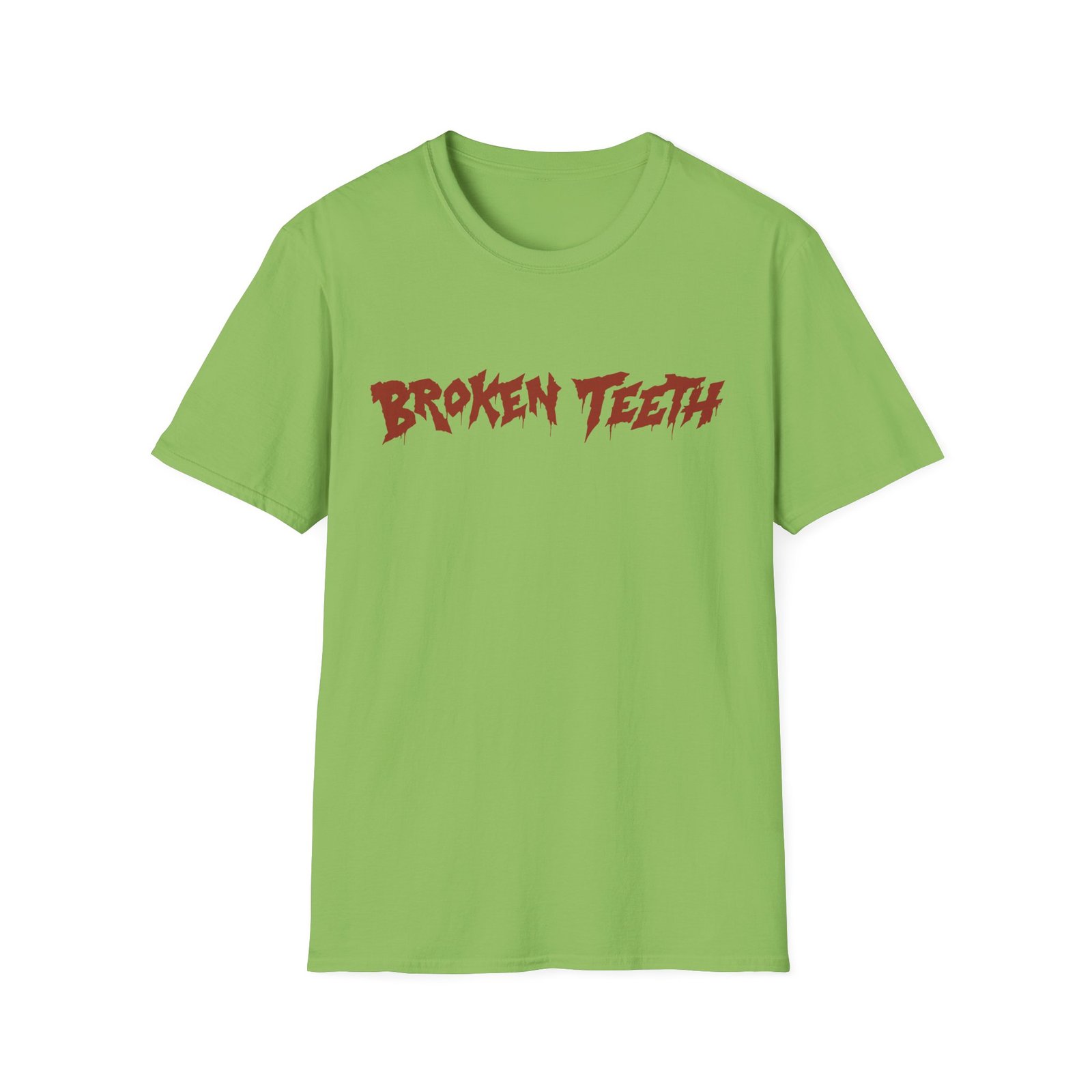 Broken Teeth Logo Unisex Softstyle T-Shirt