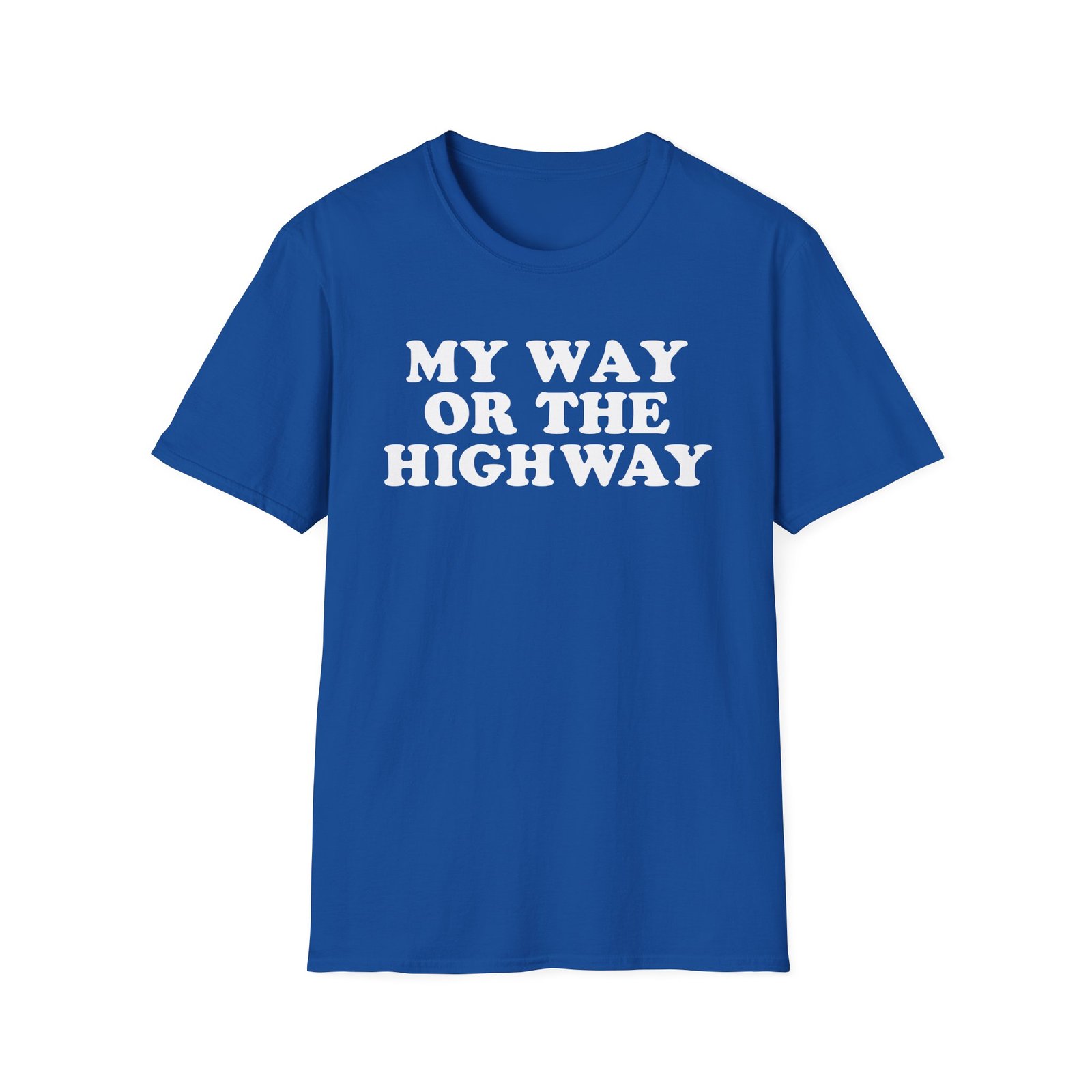 Pretenders My Way or the Highway Unisex Softstyle T-Shirt