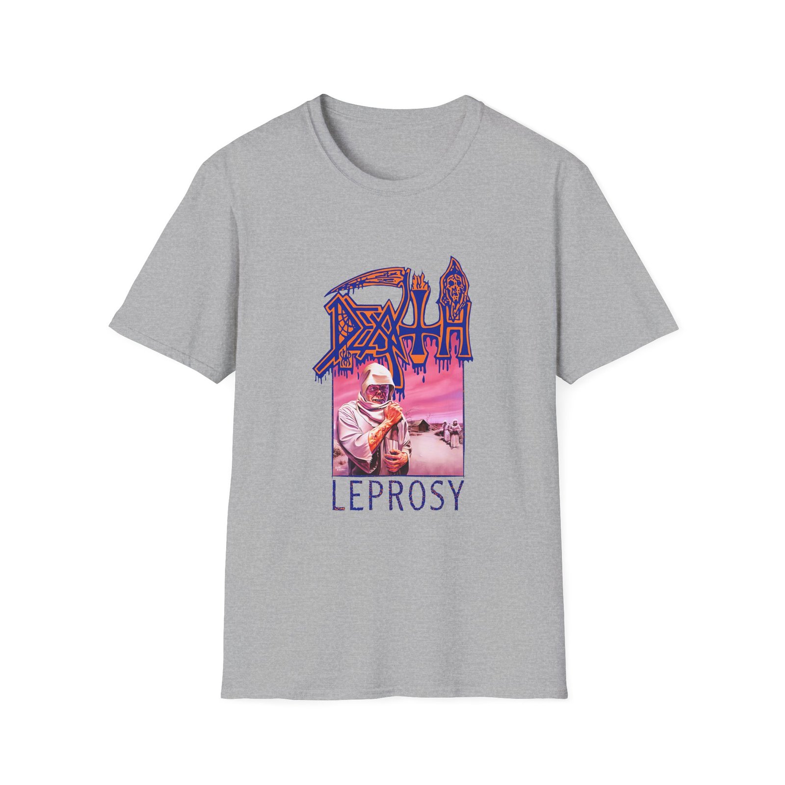 Death Leprosy Unisex Softstyle T-Shirt