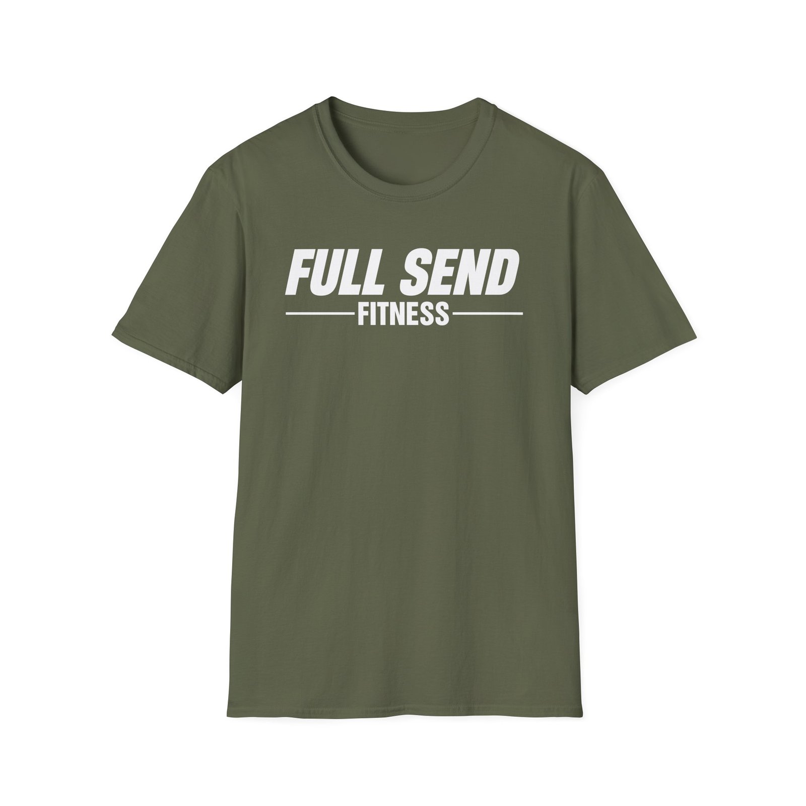 Full Send Elevated Fitness Unisex Softstyle T-Shirt