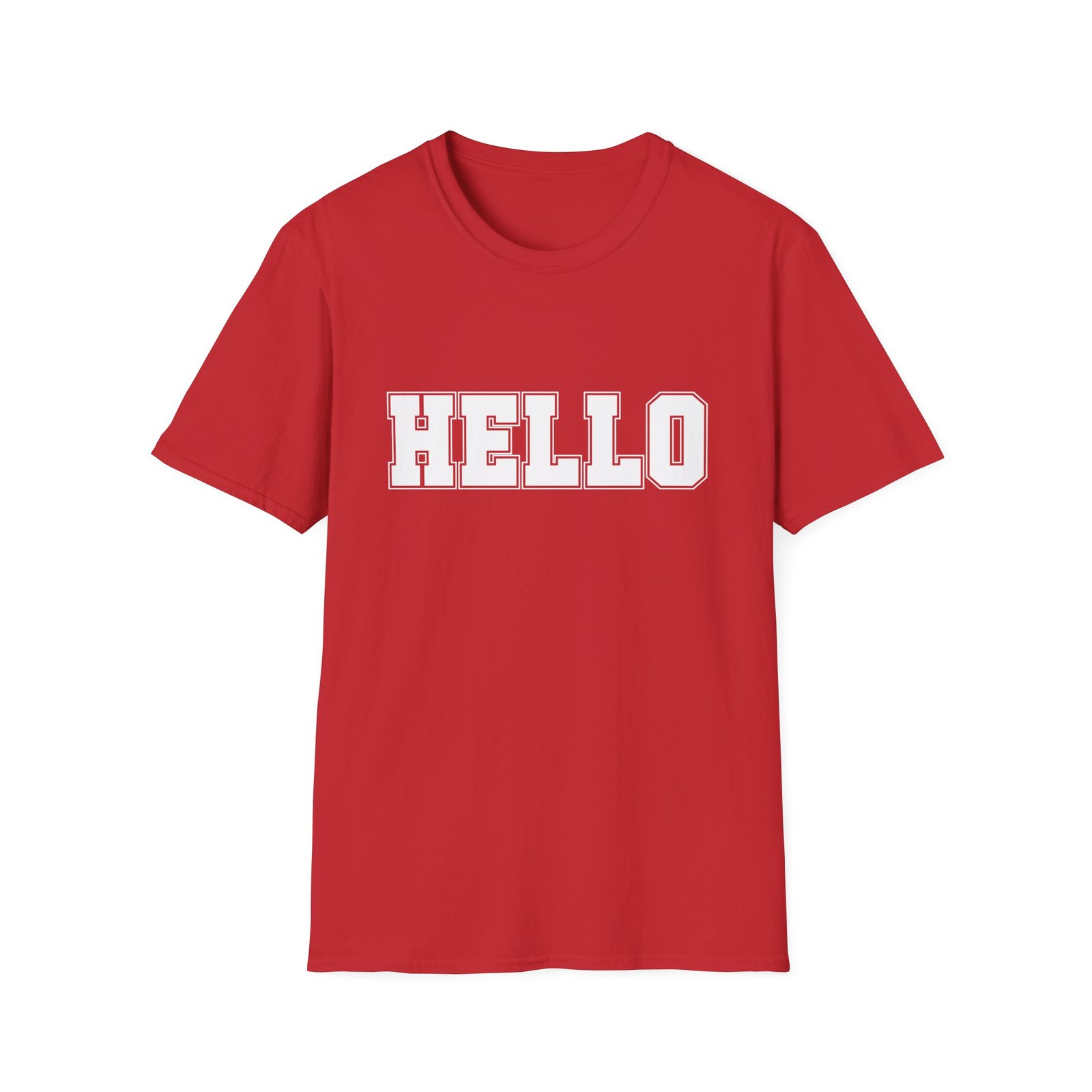 Shubble hello Unisex Softstyle T-Shirt