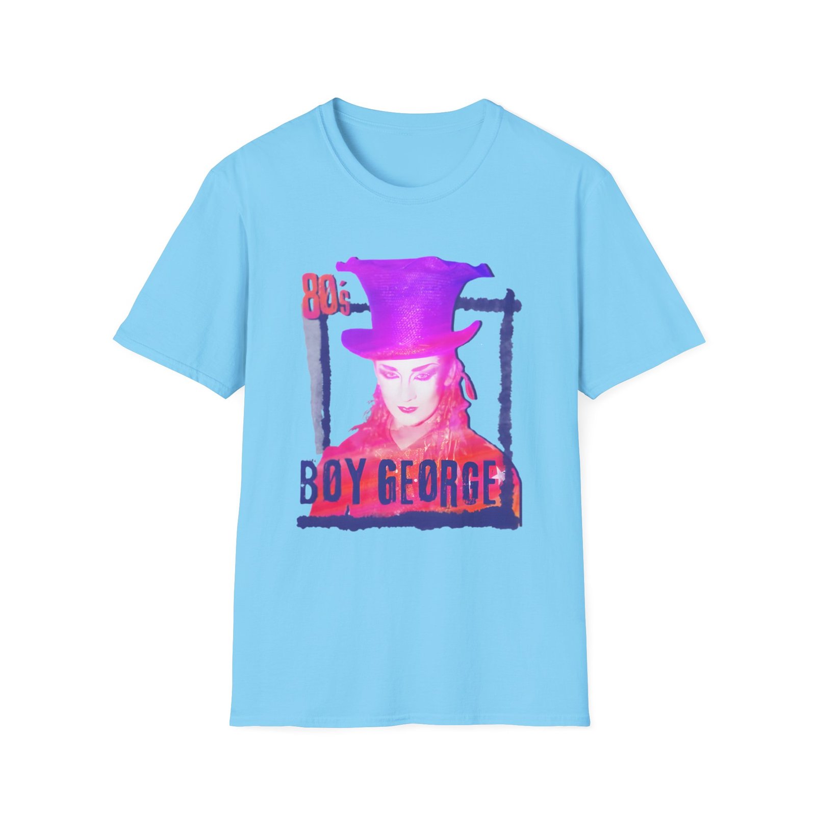 Boy George 80's Boy George Unisex Softstyle T-Shirt