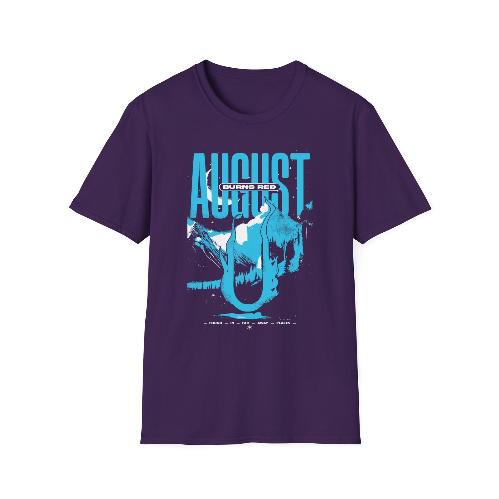 August Burns Red FIFAP Mountains Unisex Softstyle T-Shirt