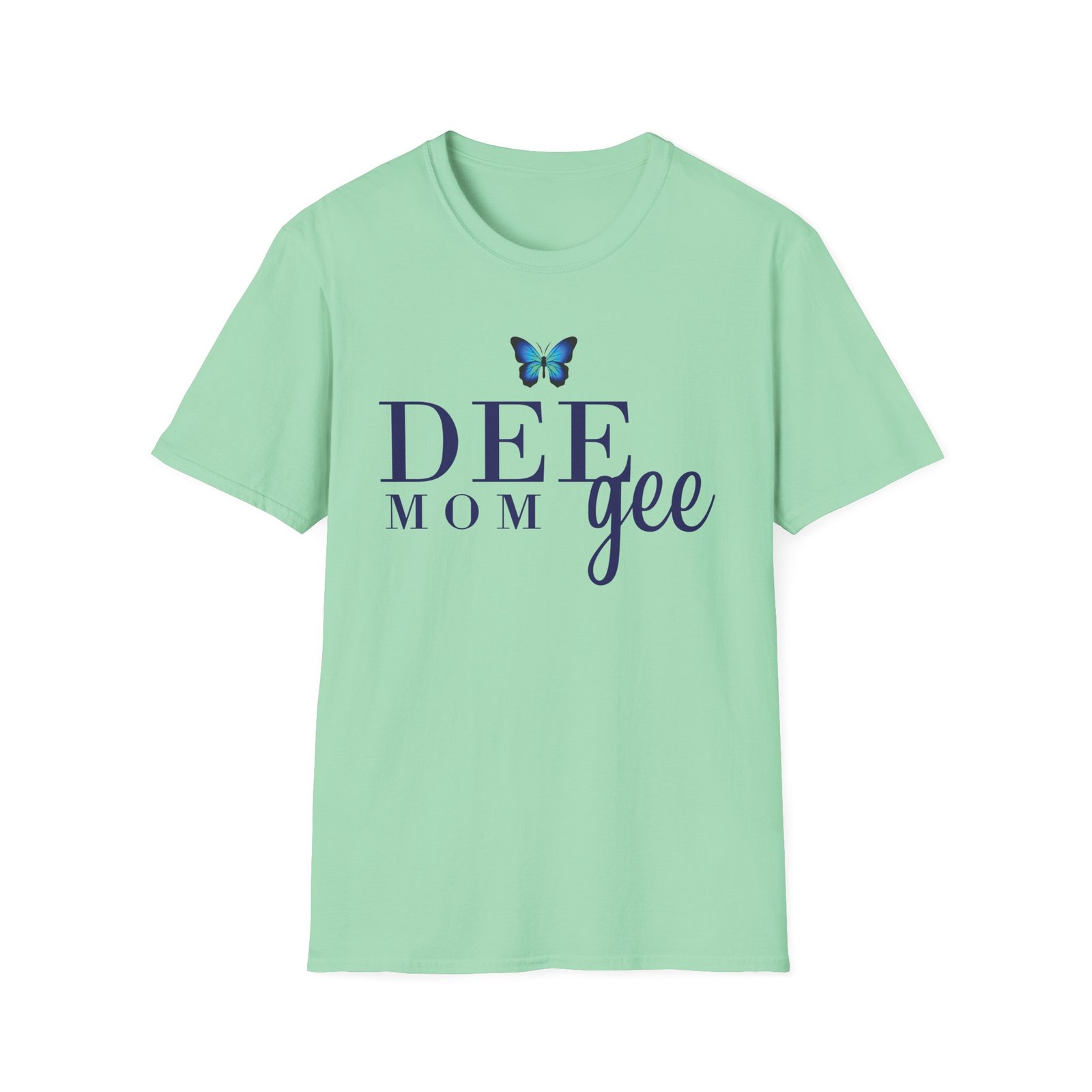 Delta Gamma Butterfly Mom Unisex Softstyle T-Shirt