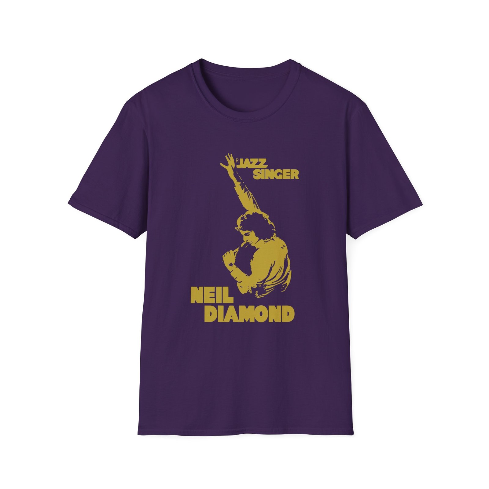 Neil Diamond Jazz Singer Unisex Softstyle T-Shirt