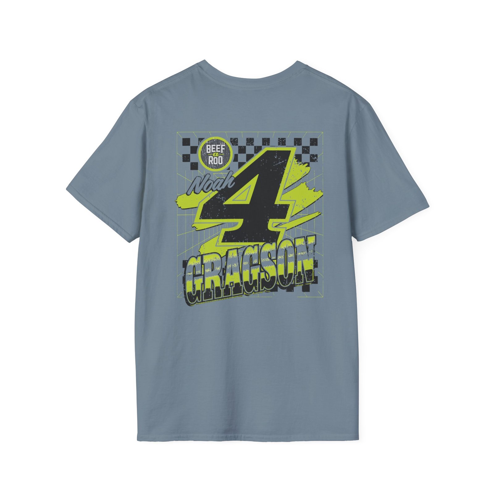 Noah Gragson Beef a Roo 2 Spot Unisex Softstyle T-Shirt