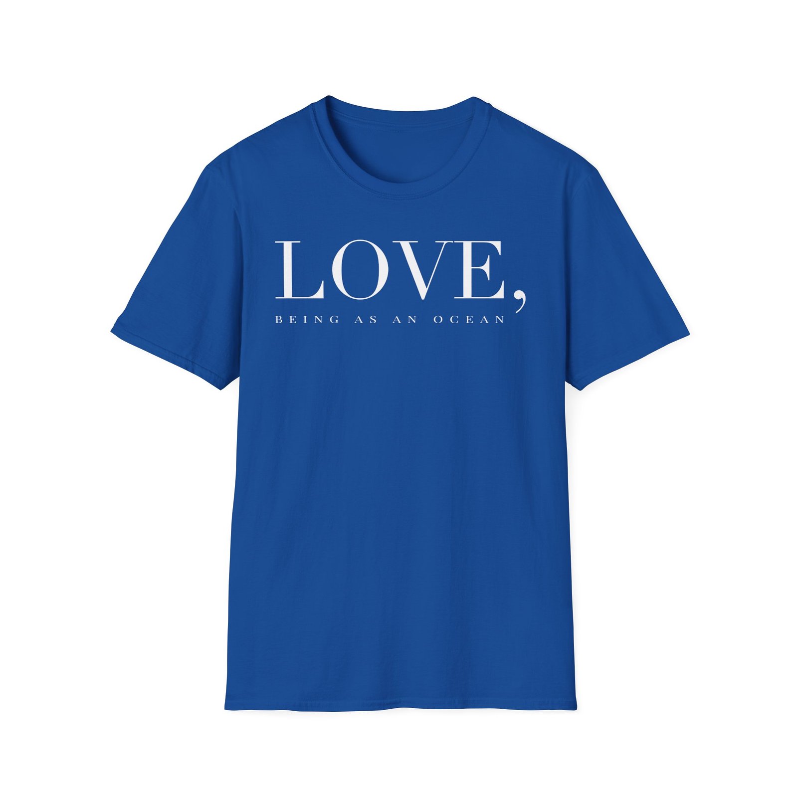 Being as an Ocean Love Unisex Softstyle T-Shirt