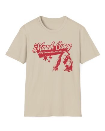 Mariah Carey Christmass Unisex Softstyle T-Shirt