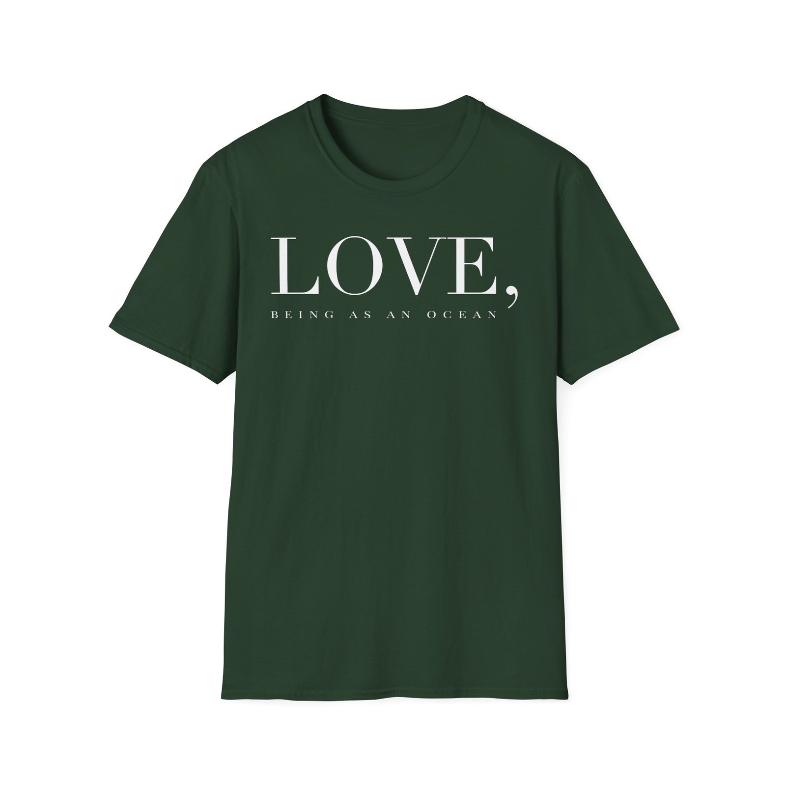 Being as an Ocean Love Unisex Softstyle T-Shirt
