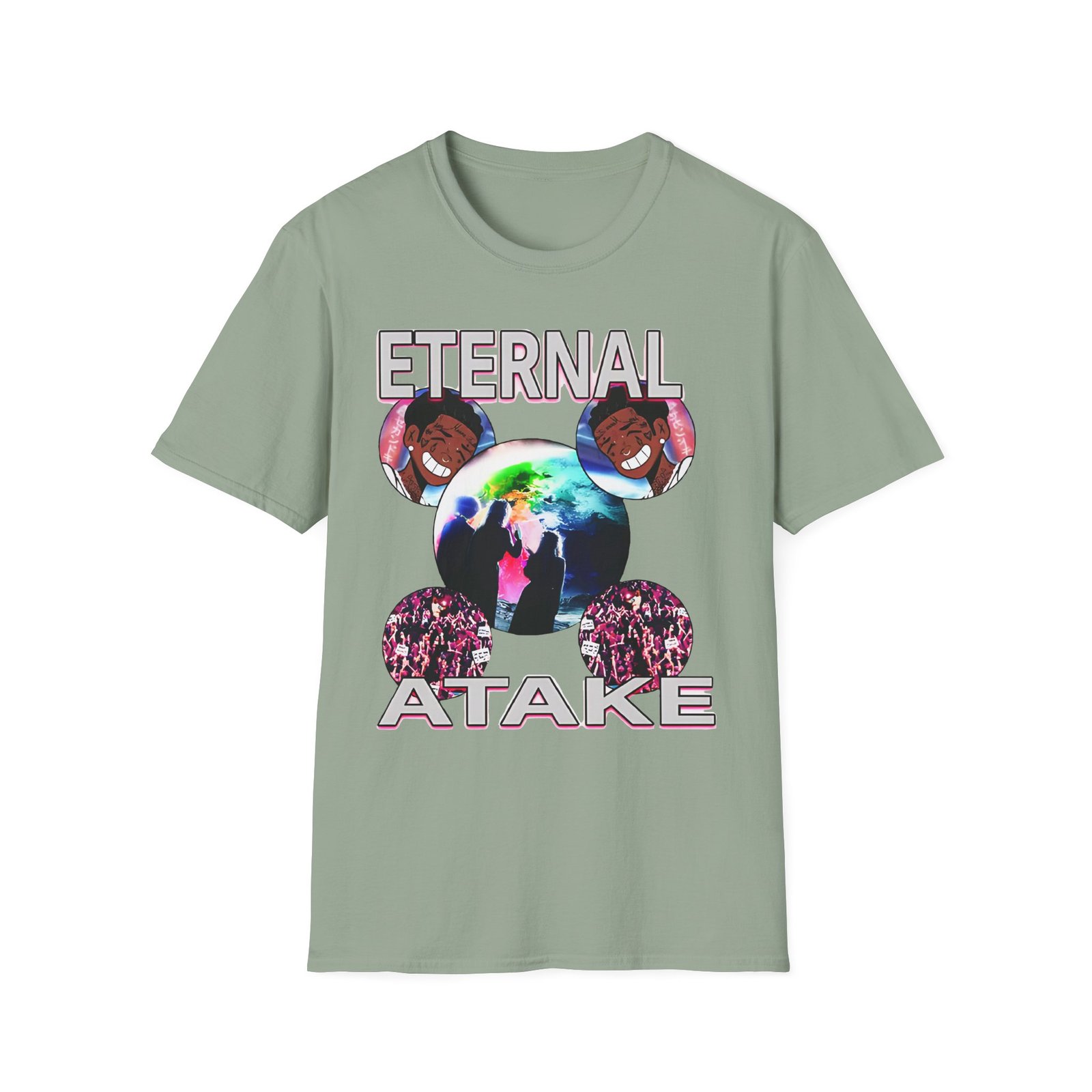 Lil Uzi Vert Eternal Atake Globes Unisex Softstyle T-Shirt