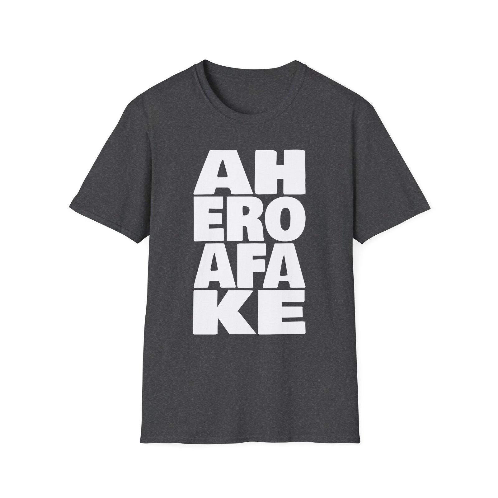 A Hero a Fake Unisex Softstyle T-Shirt