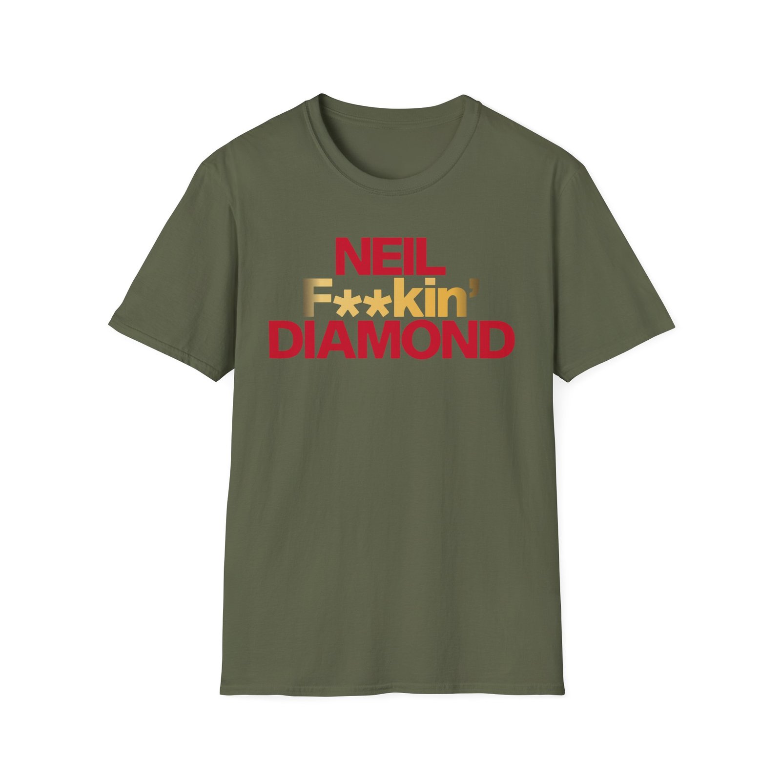 Neil F**kin' Diamond Unisex Softstyle T-Shirt