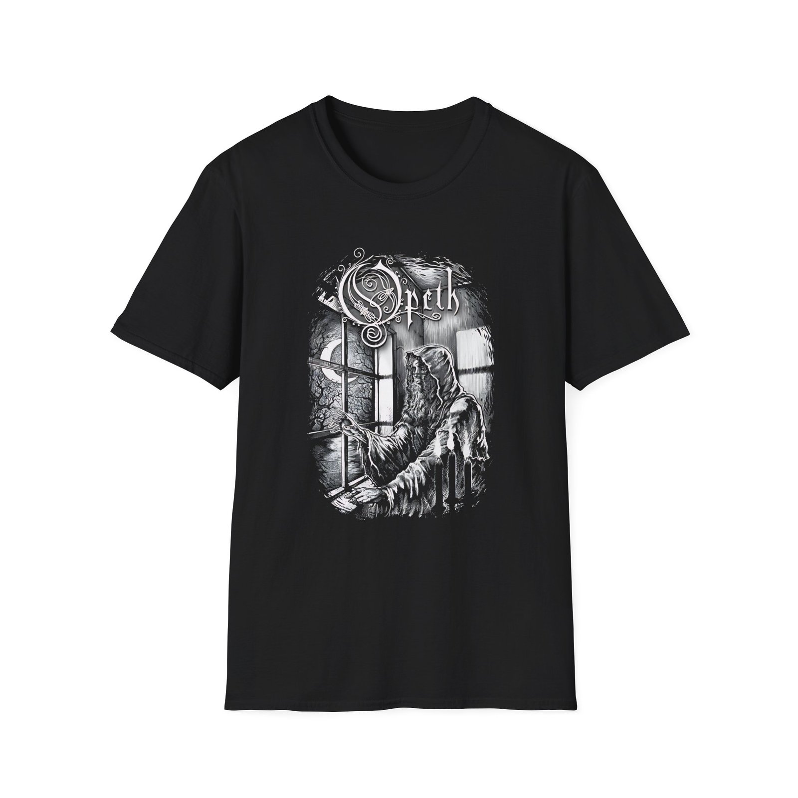 Opeth Windowpane Unisex Softstyle T-Shirt