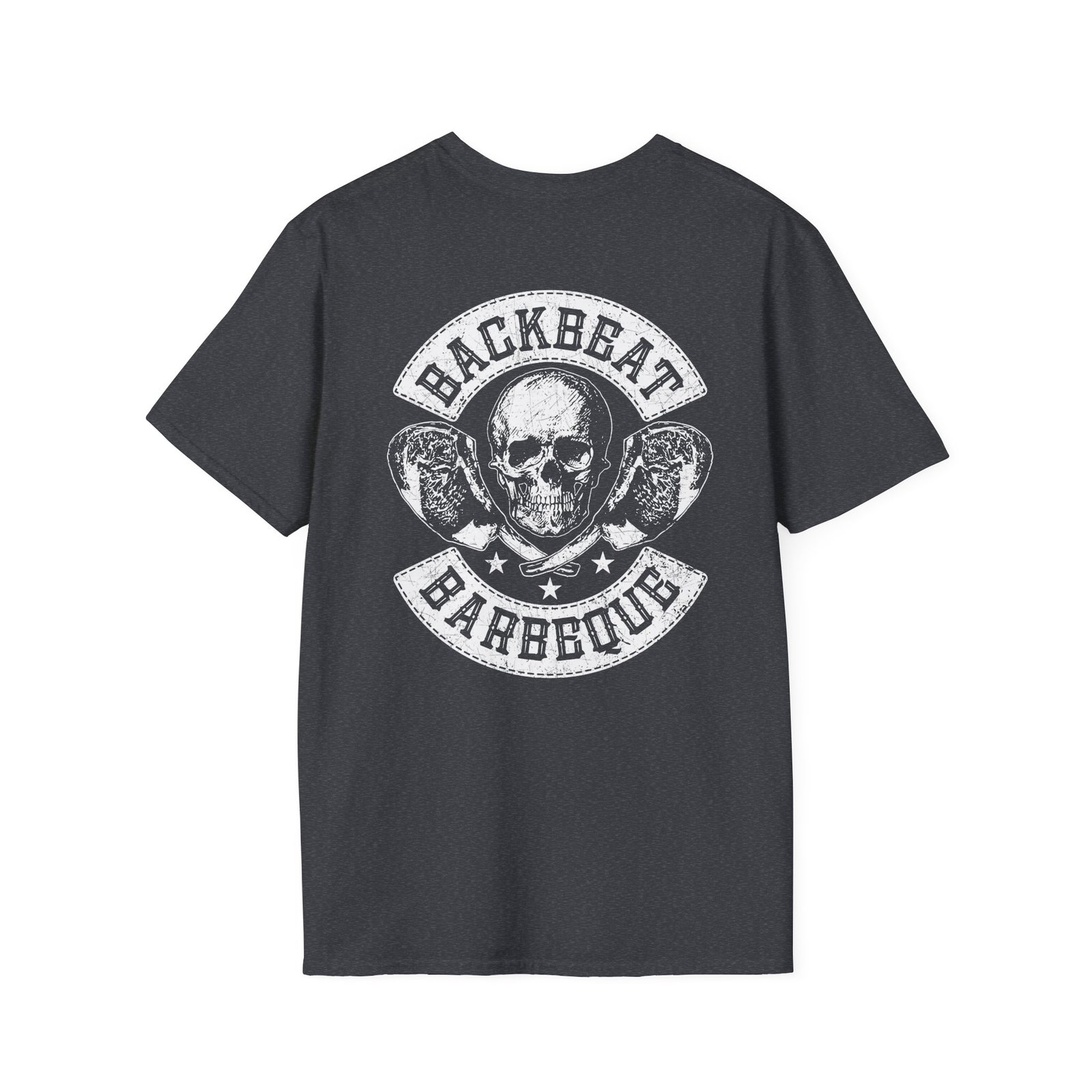 Foo Fighters Backbeat Bbq Logo Unisex Softstyle T-Shirt