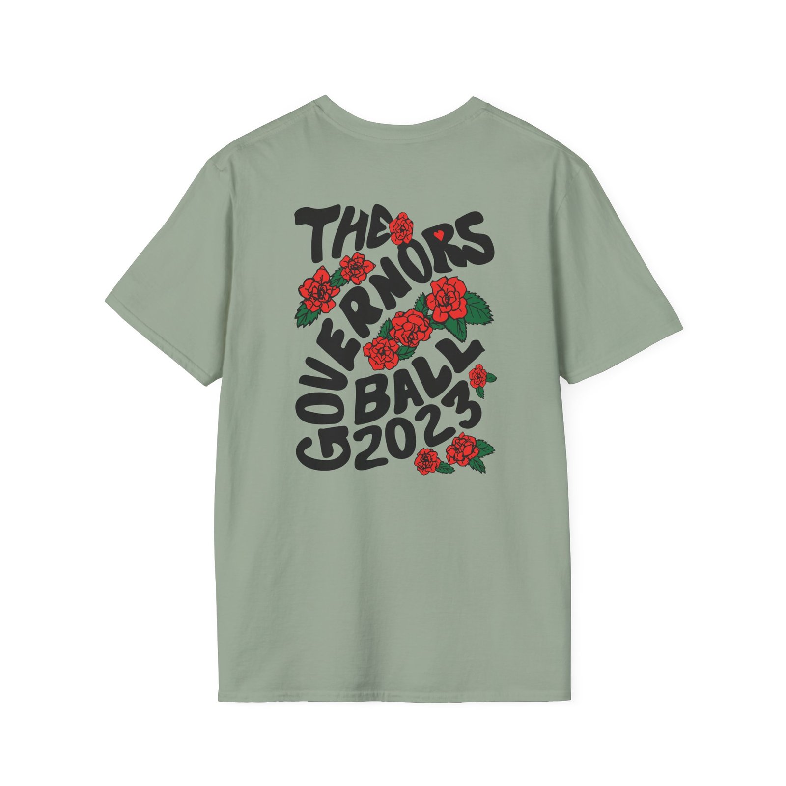 Gov Ball Flower Unisex Softstyle T-Shirt