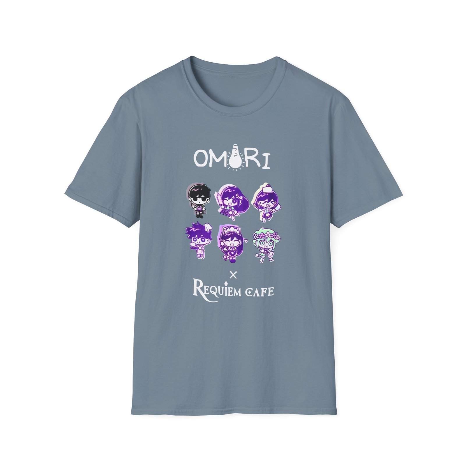 Omori x Requiem Cafe Unisex Softstyle T-Shirt