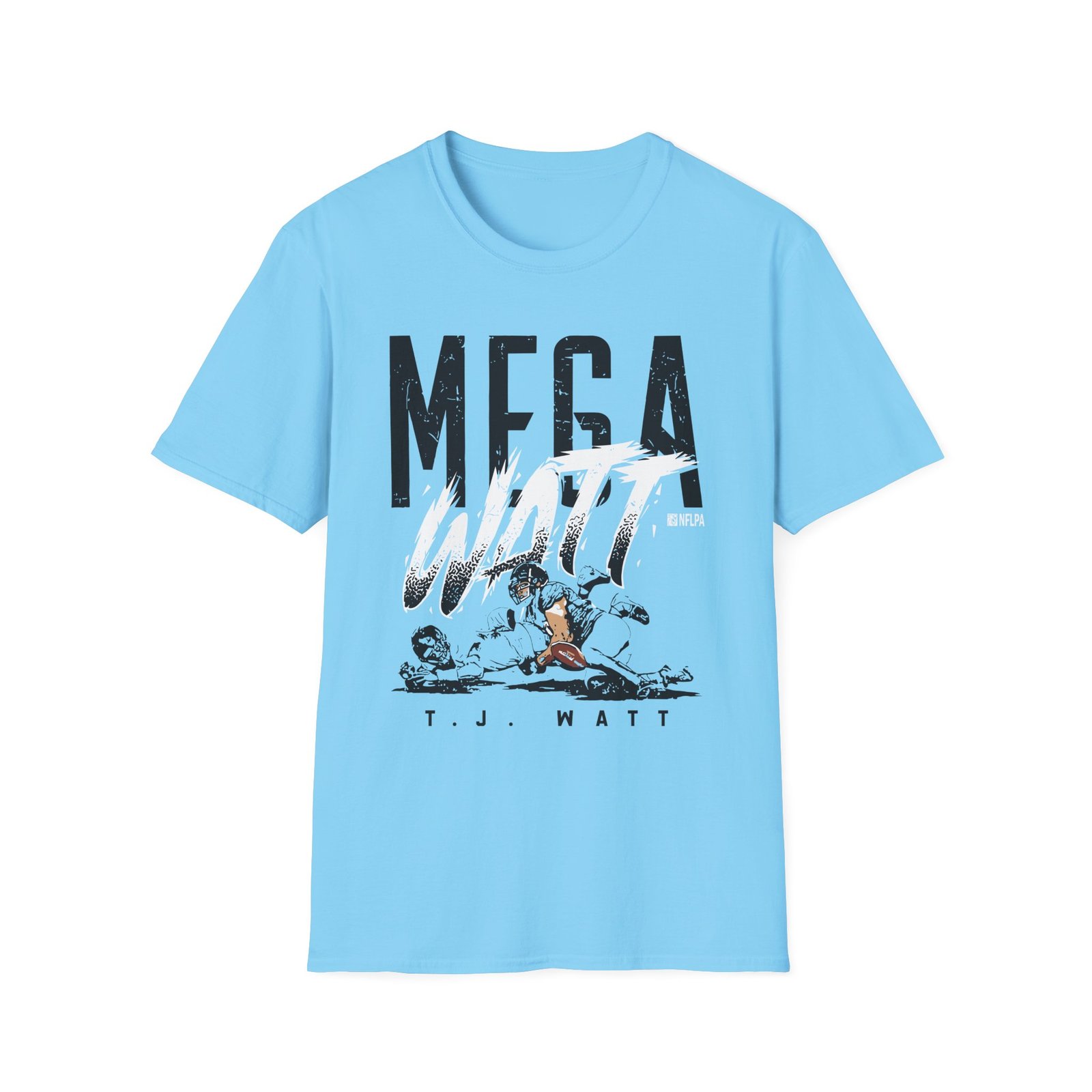 Tj Watt Mega Watt Unisex Softstyle T-Shirt