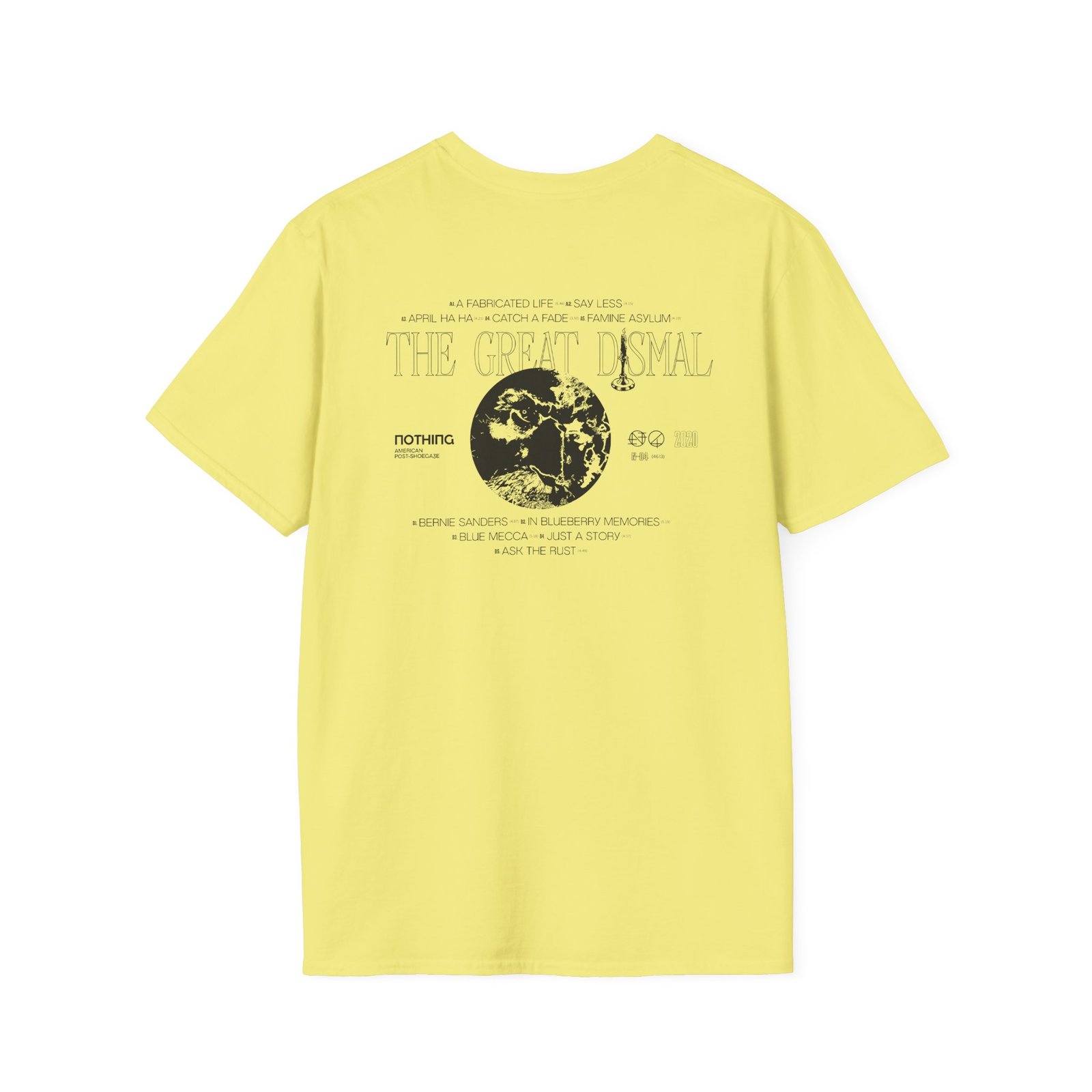 Nothing Tracklist Unisex Softstyle T-Shirt