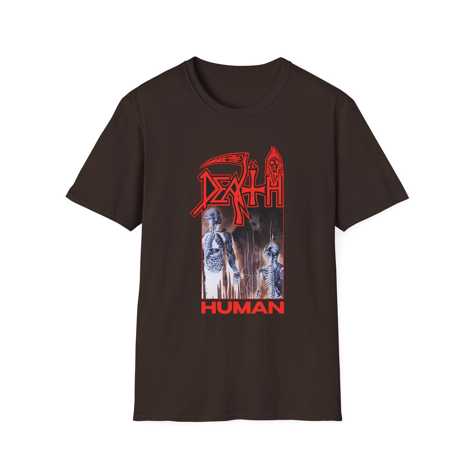 Death Human Unisex Softstyle T-Shirt