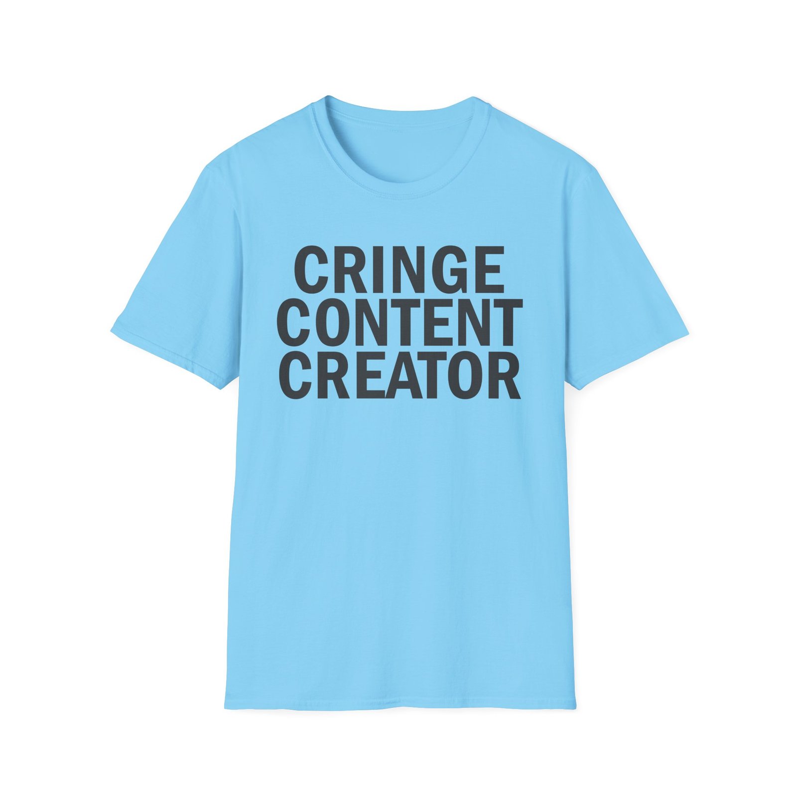 Justin Flom Cringe Content Creator Unisex Softstyle T-Shirt