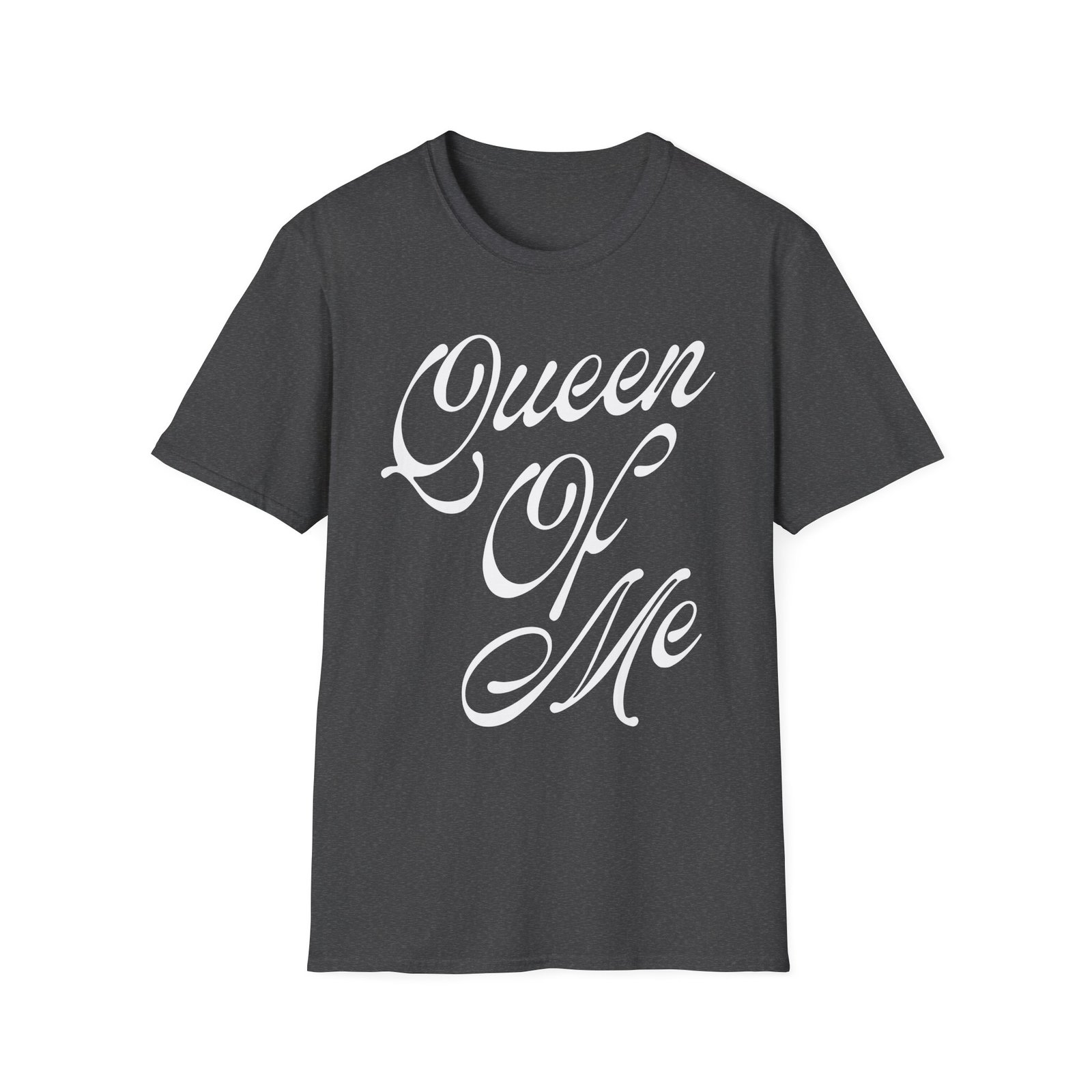 ST Queen of Me Script Unisex Softstyle T-Shirt