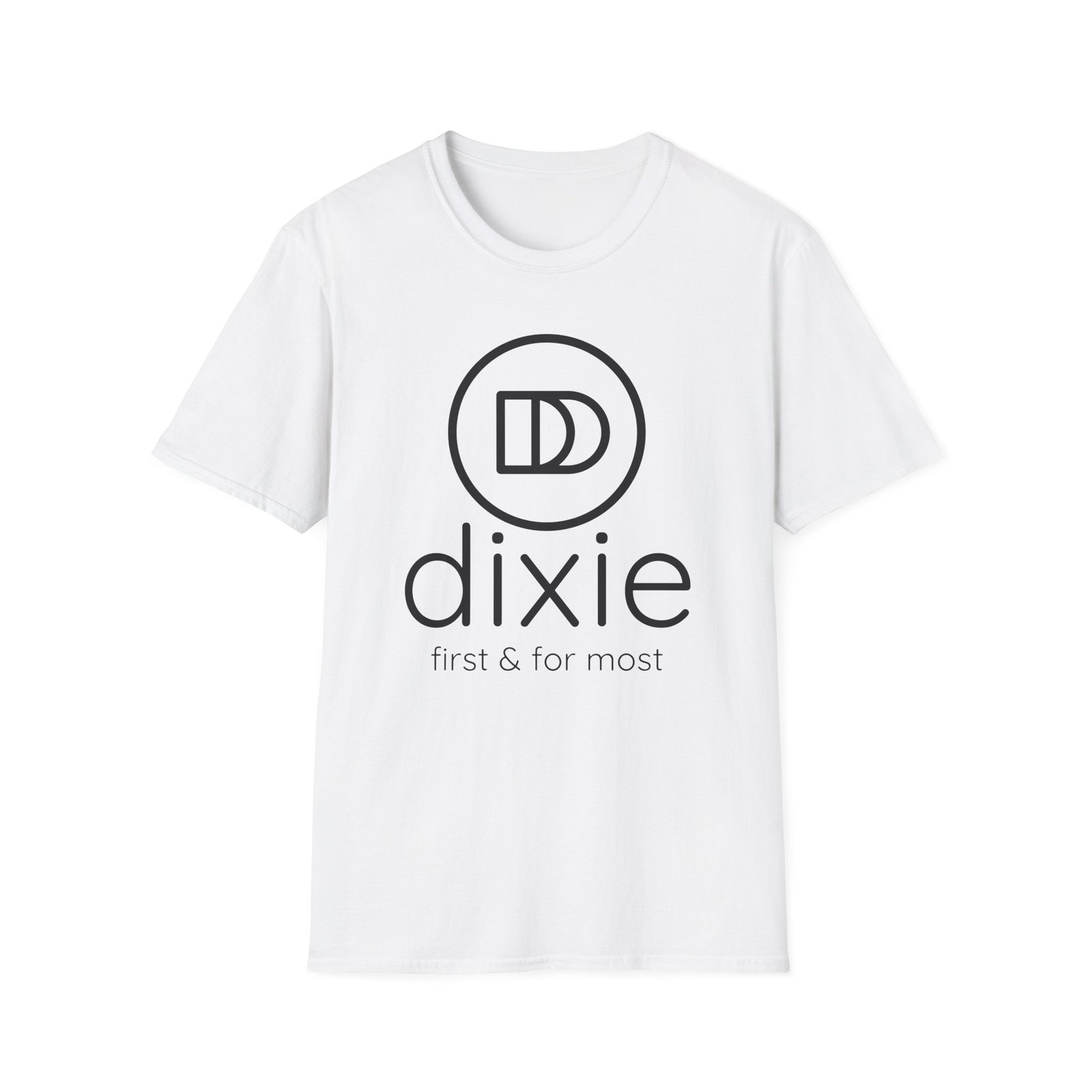 Dixie 4D Logo Unisex Softstyle T-Shirt