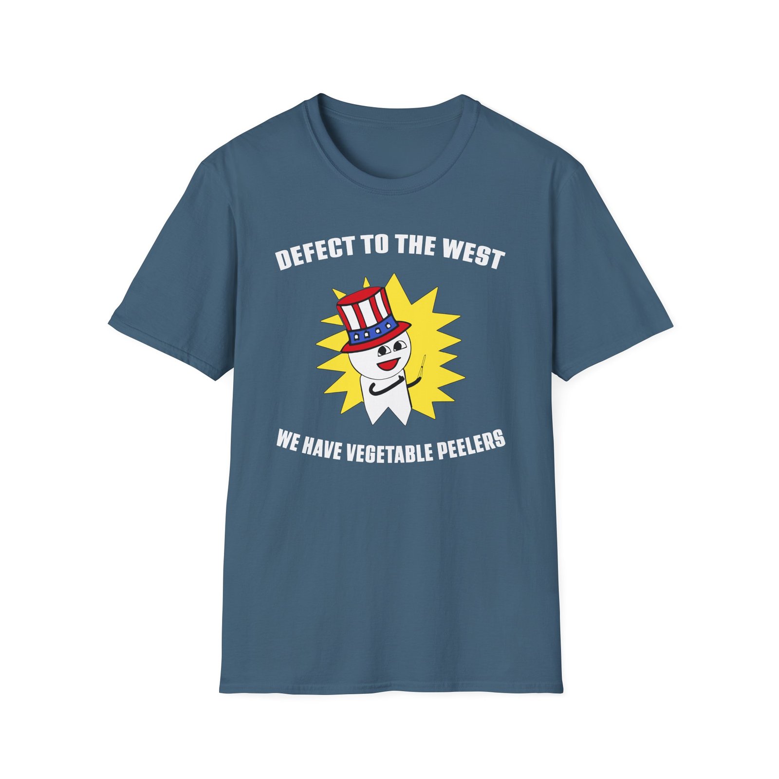 Oversimplified Defect to the West Unisex Softstyle T-Shirt