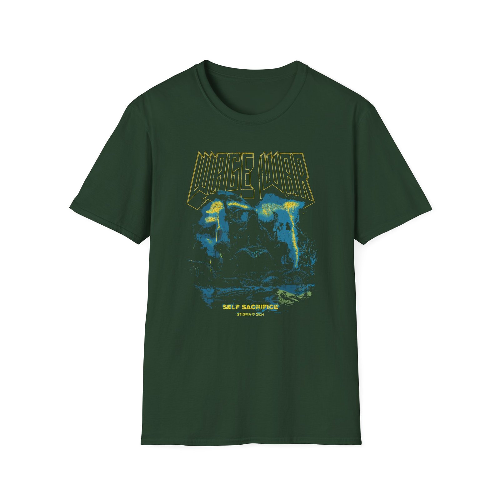Wage War Swamp Reaper Tour Unisex Softstyle T-Shirt