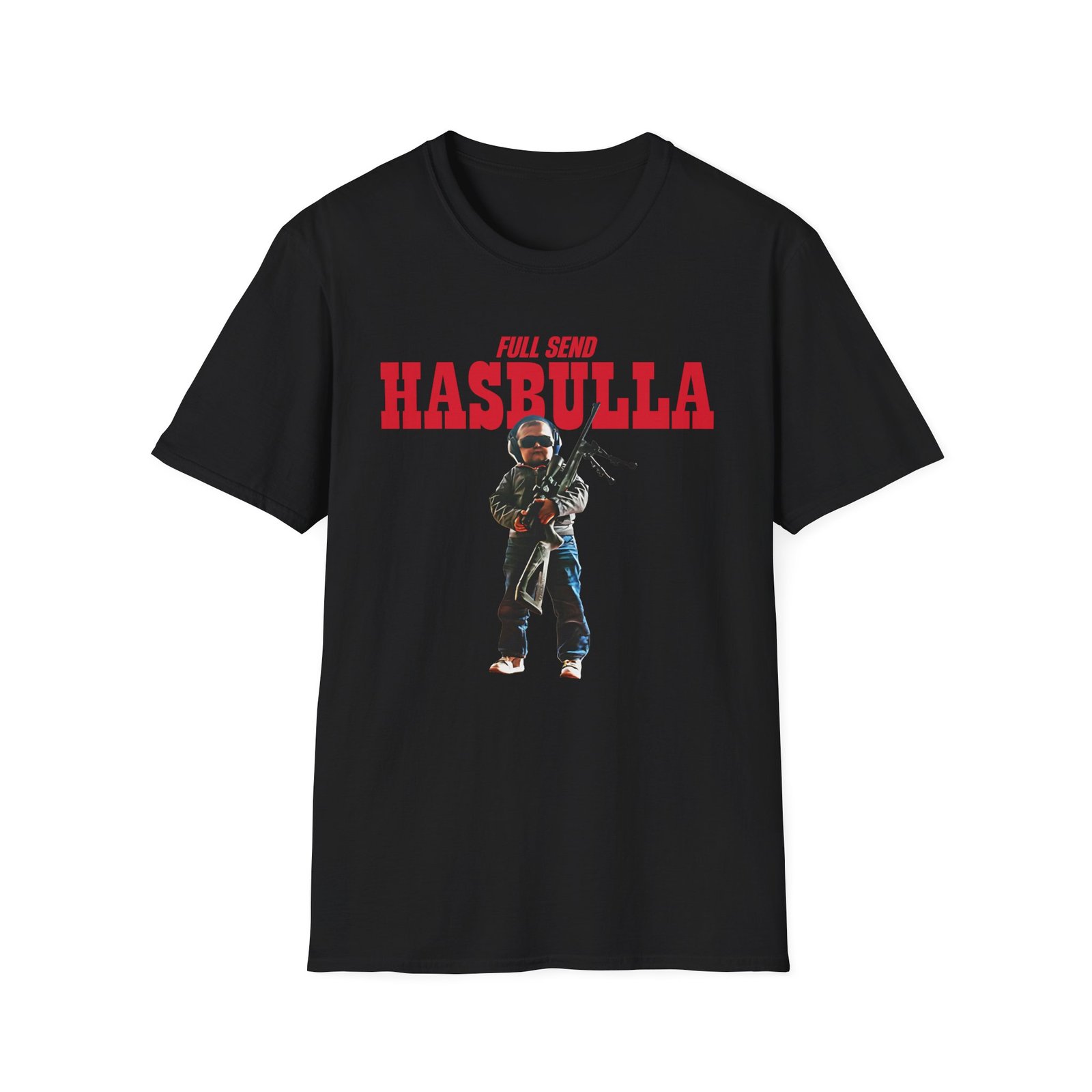 Full Send Hasbulla Sniper Unisex Softstyle T-Shirt