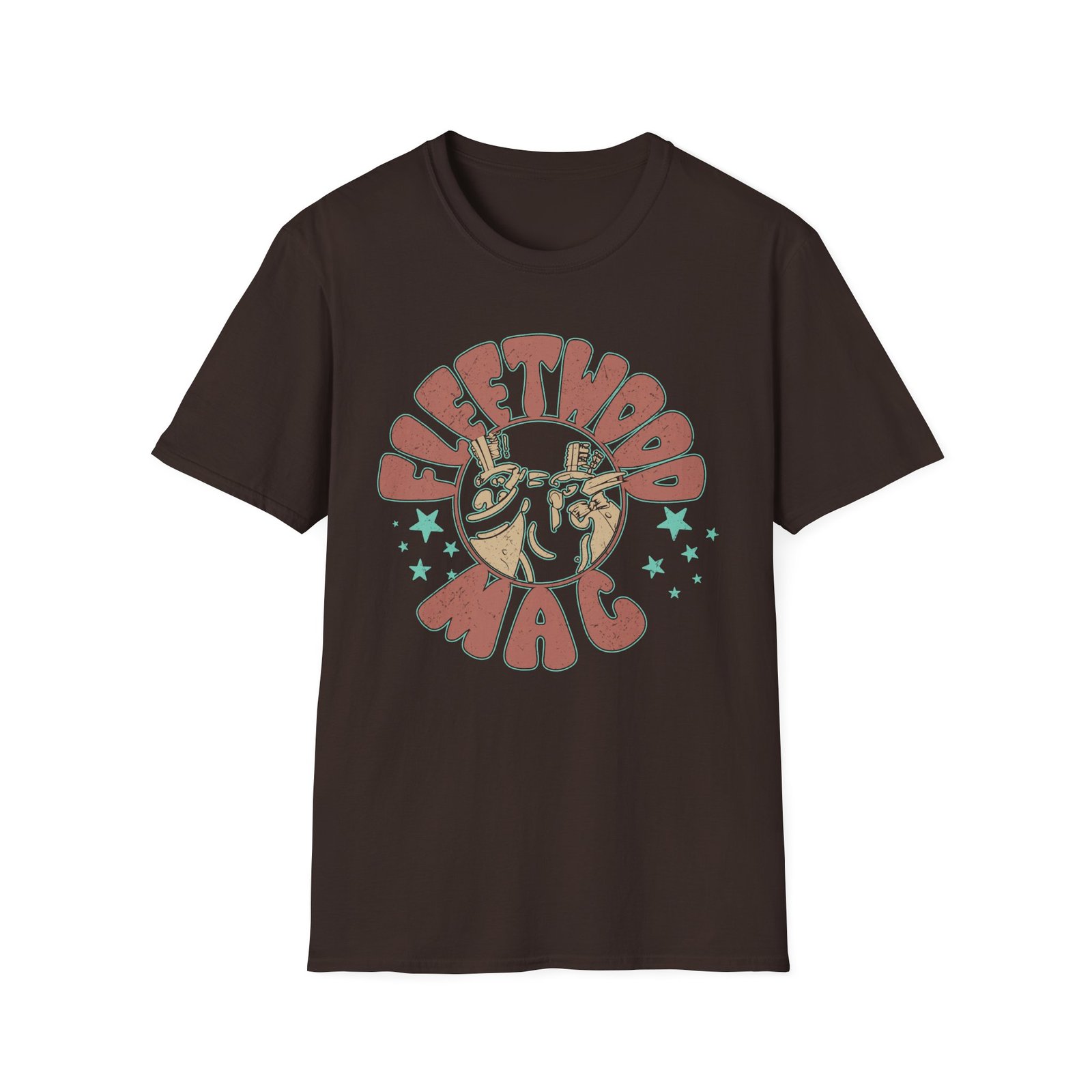 Fleetwood Mac Stars & Penguins unisex softstyle t-shirt