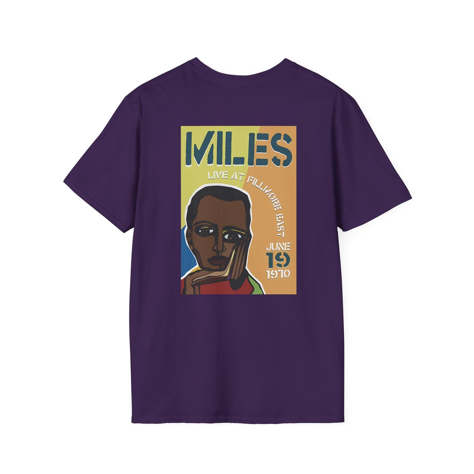 Miles Davis Live at the Fillmore East 50th Anniversary Unisex Softstyle T-Shirt
