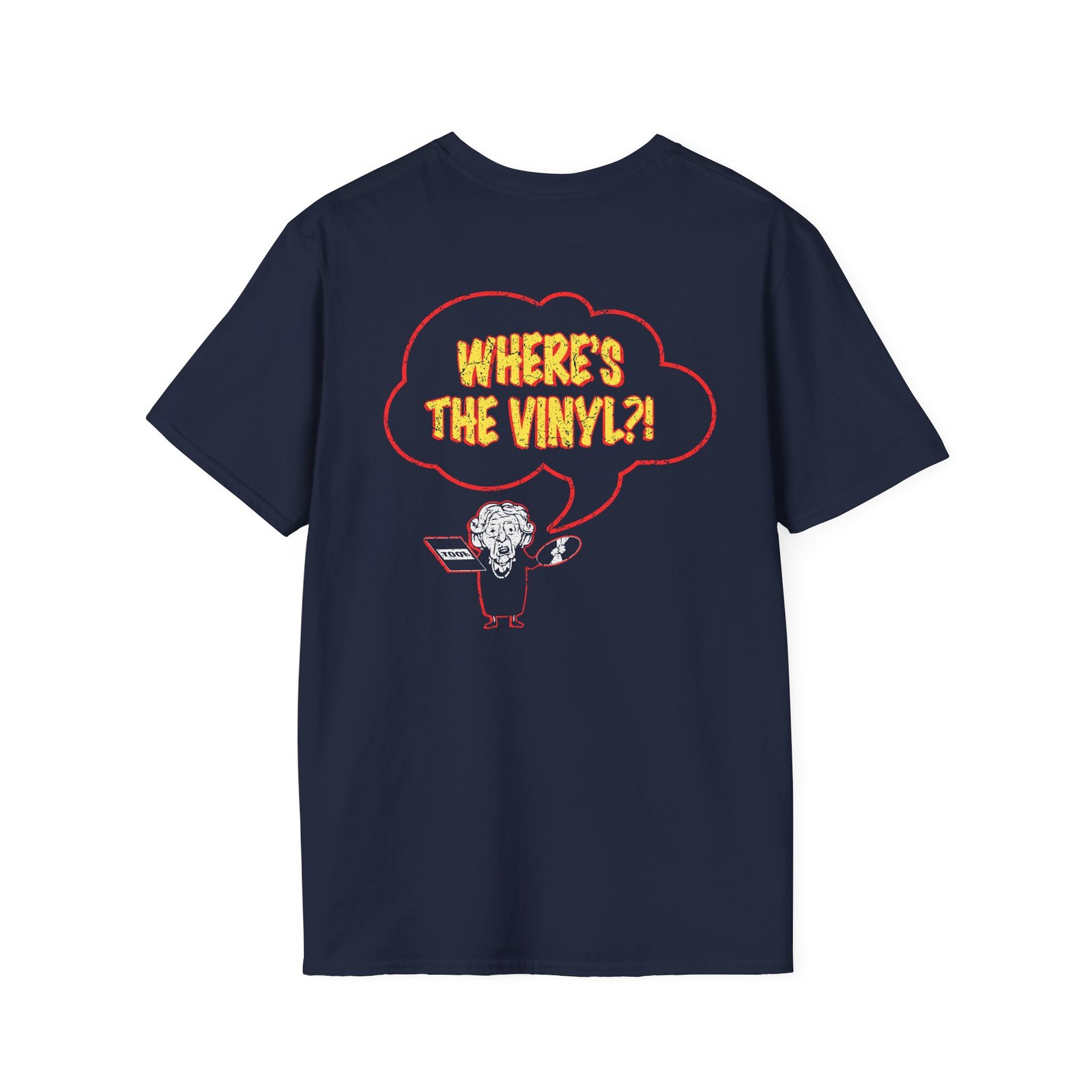 Tool Where's The Vinyl Unisex Softstyle T-Shirt