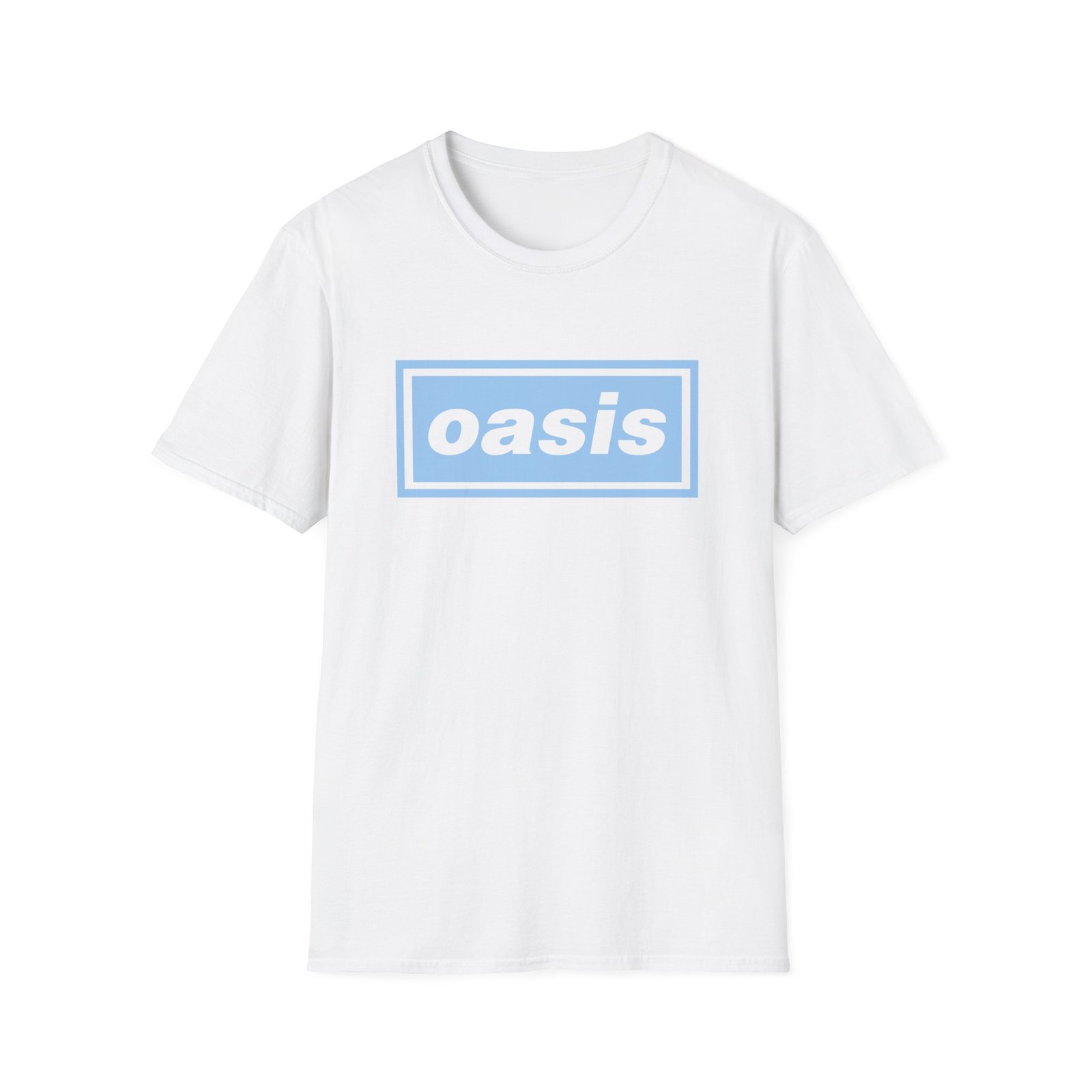 Oasis Man City Unisex Softstyle T-Shirt