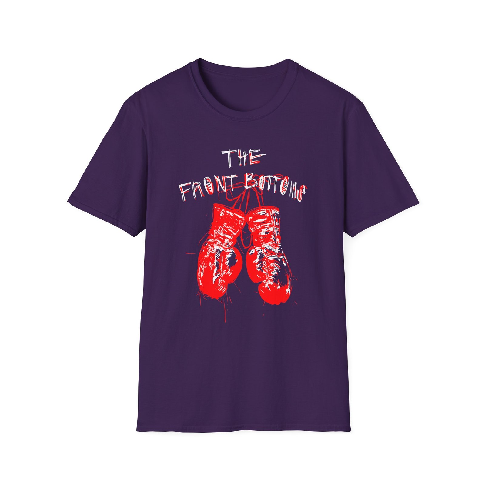 The Front Bottoms Boxing Gloves Unisex Softstyle T-Shirt