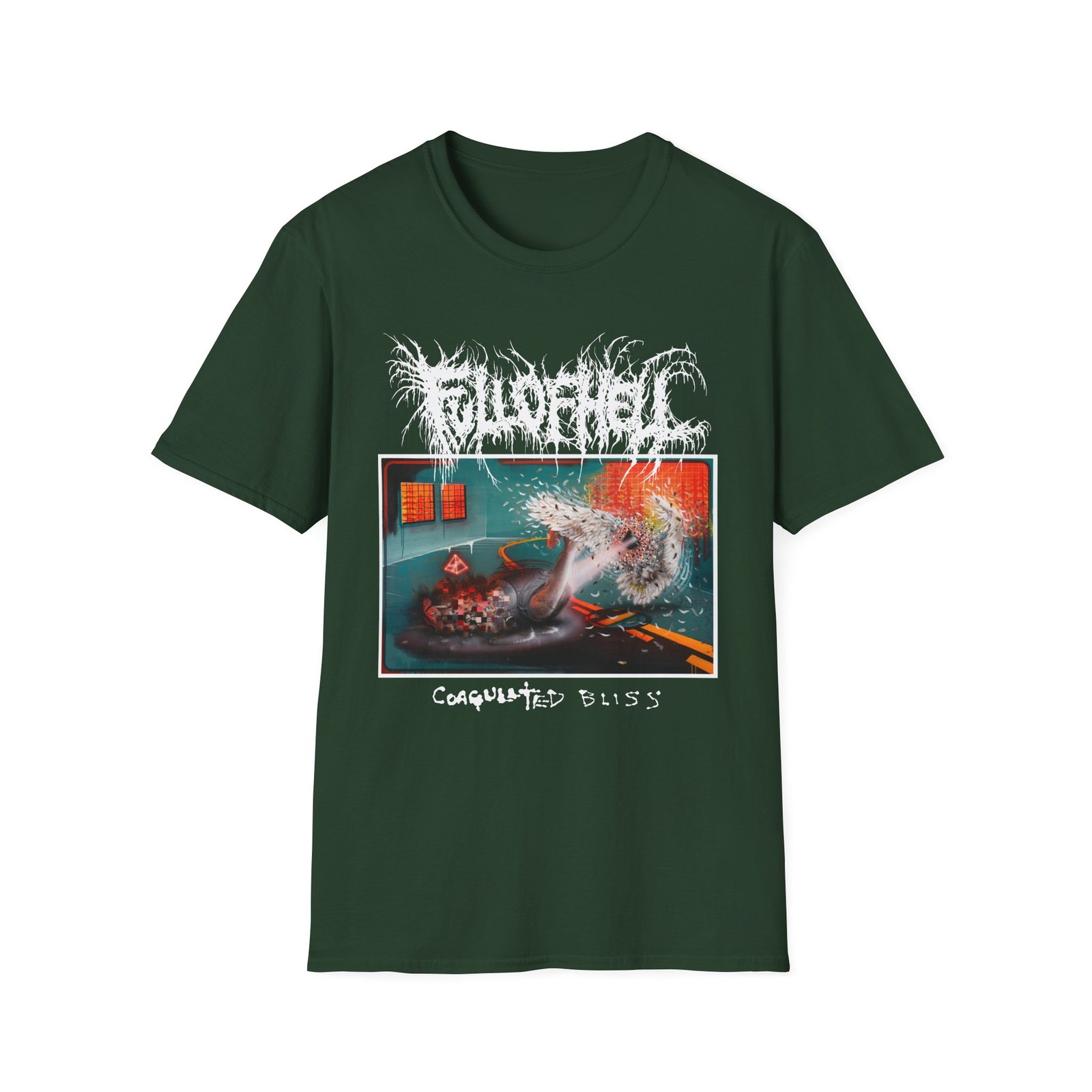 Full of Hell Coagulated Bliss Cover Unisex Softstyle T-Shirt
