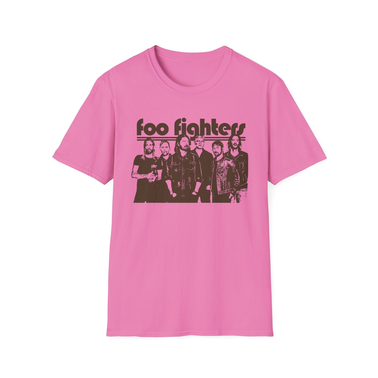 Foo Fighters Retro Vibes Unisex Softstyle T-Shirt
