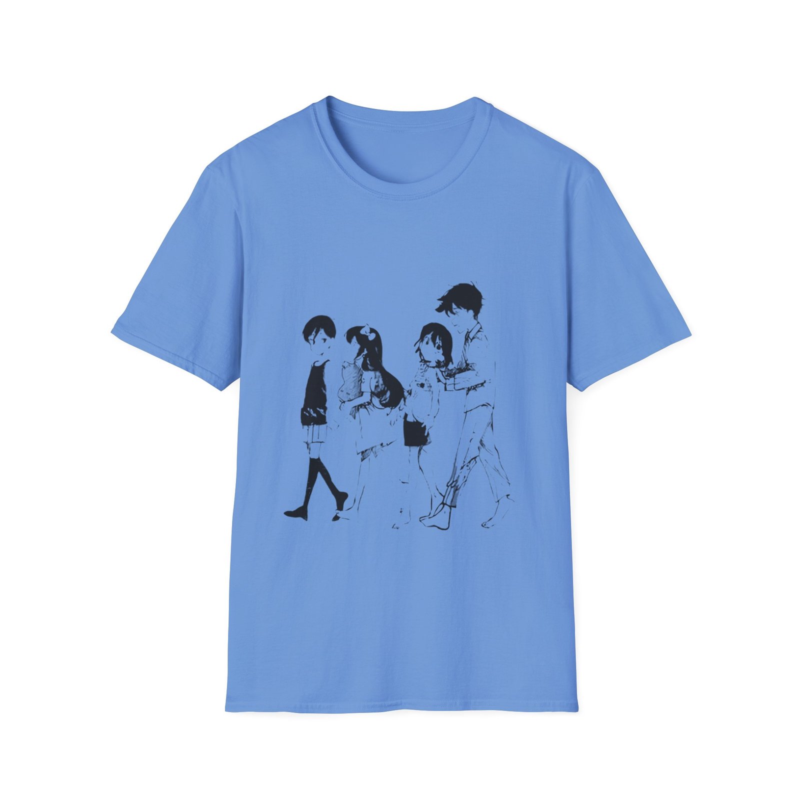 Omori Walk Along Unisex Softstyle T-Shirt