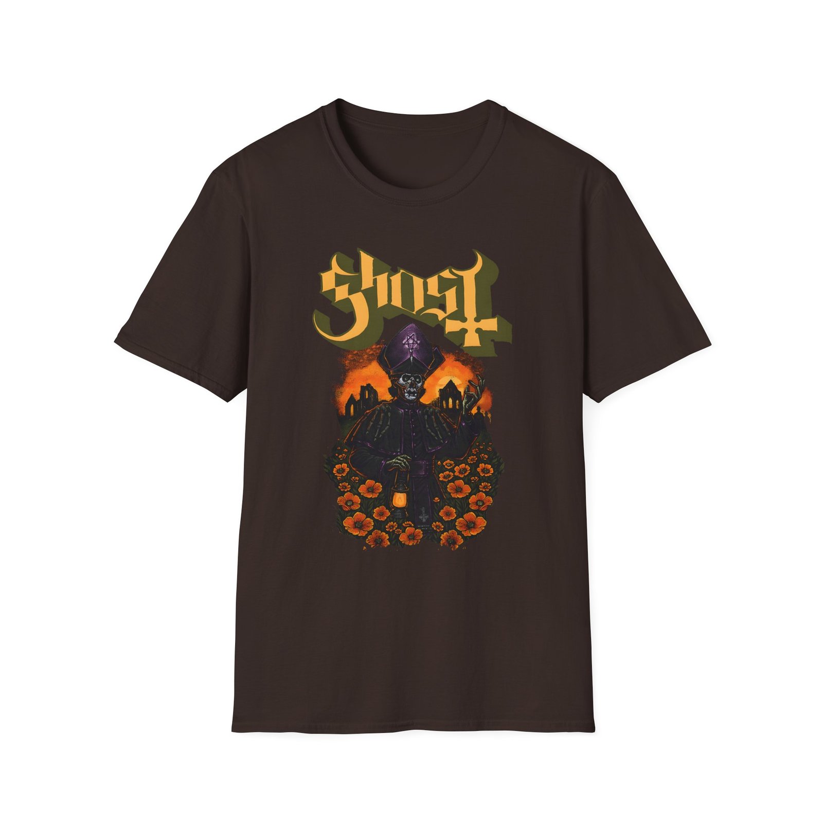 Ghost Band Peacefield Unisex Softstyle T-Shirt