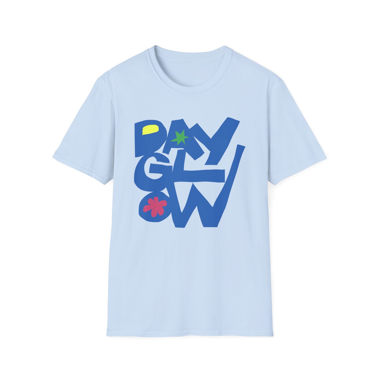 Dayglow Pop Art Unisex Softstyle T-Shirt