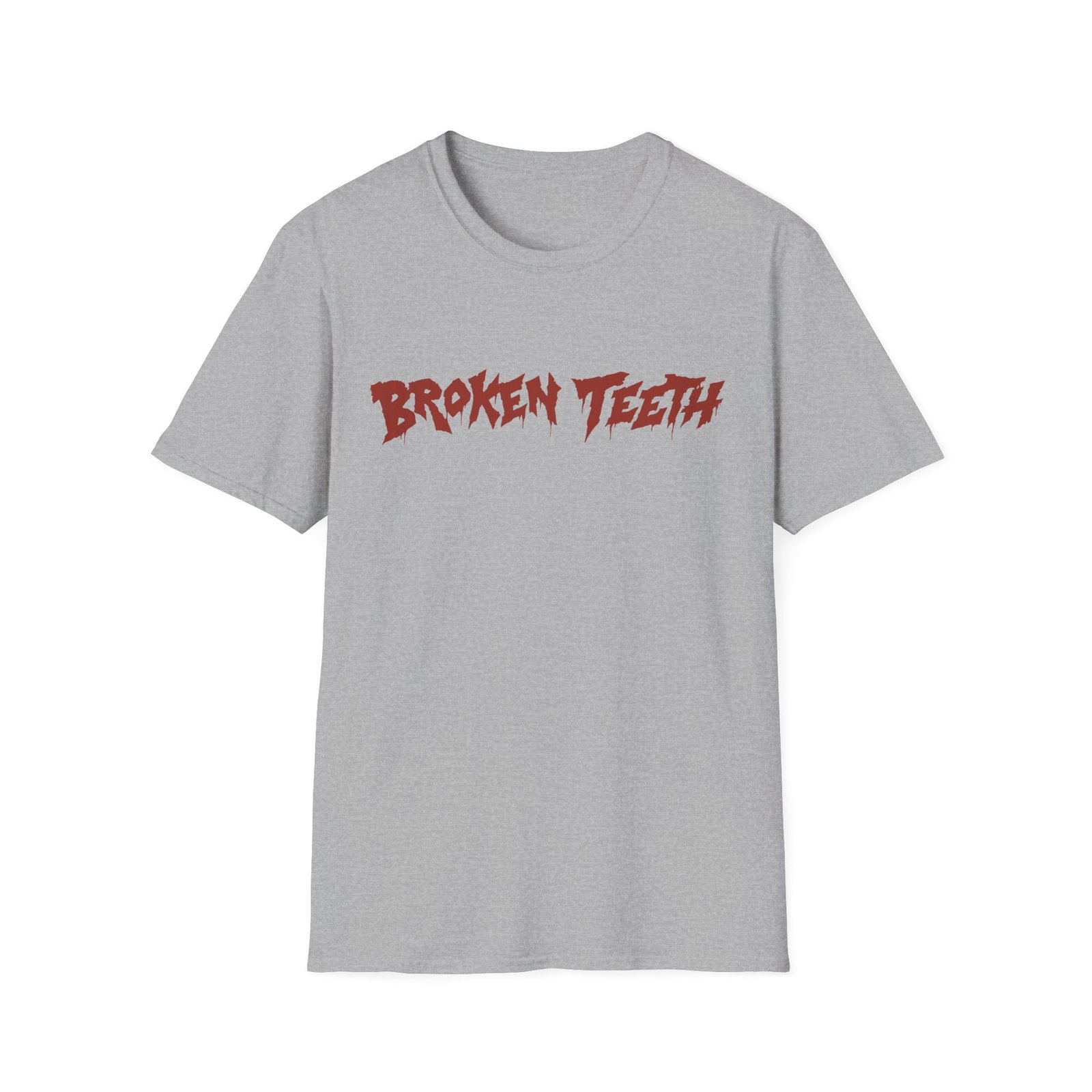 Broken Teeth Logo Unisex Softstyle T-Shirt