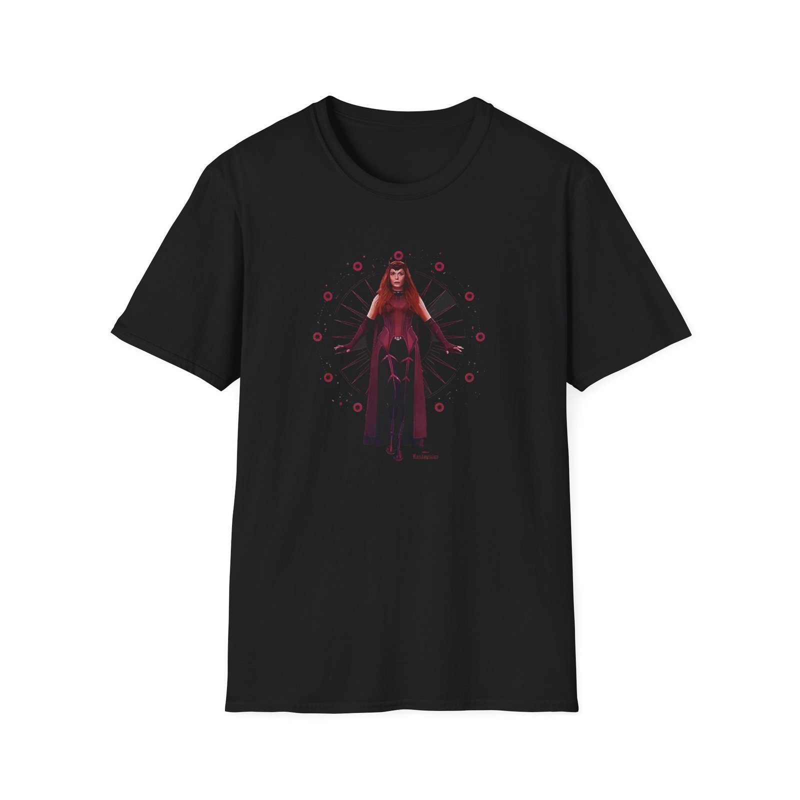 Marvel Wandavision Scarlet Witch Big & Tall Unisex Softstyle T-Shirt