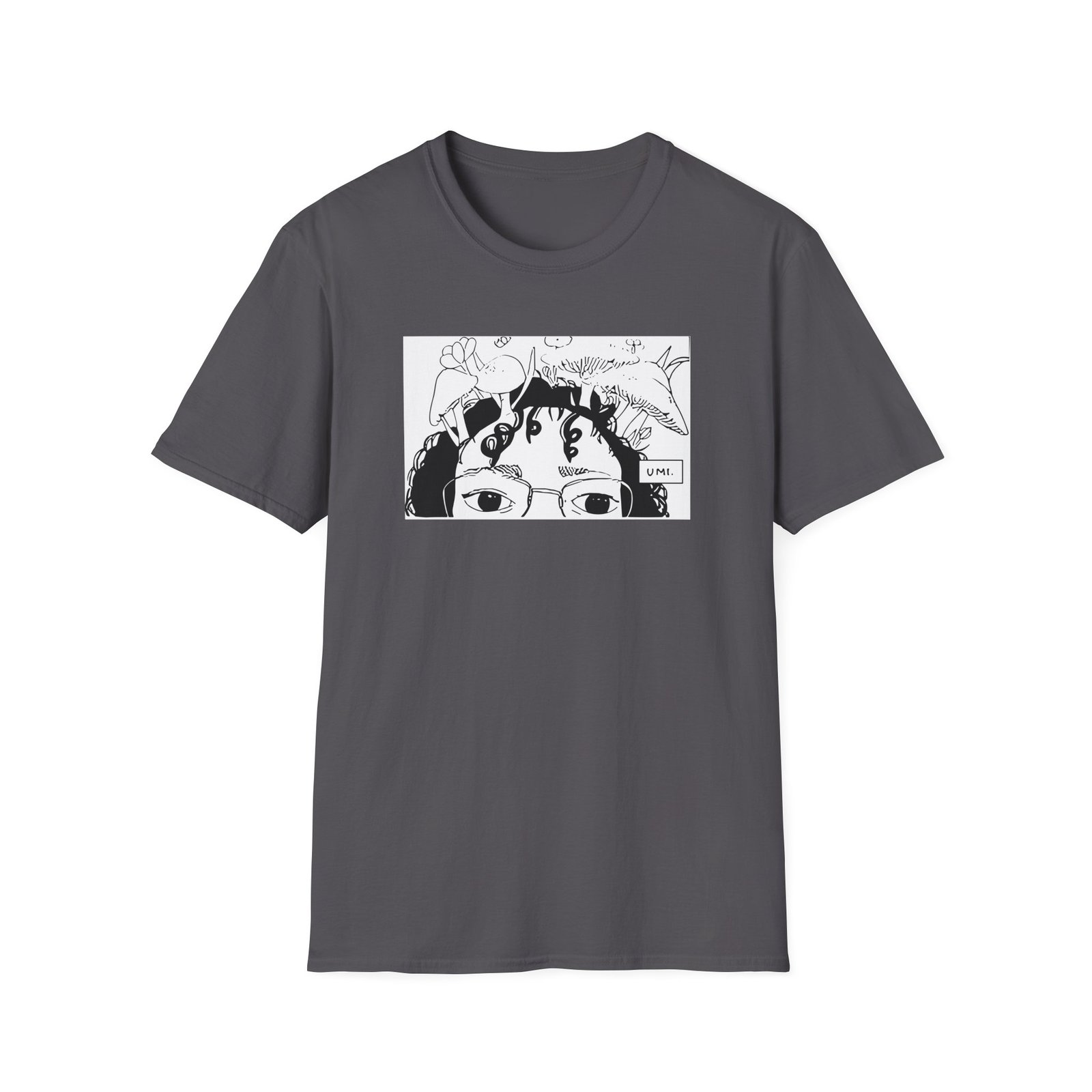 Umi Drawing Unisex Softstyle T-Shirt