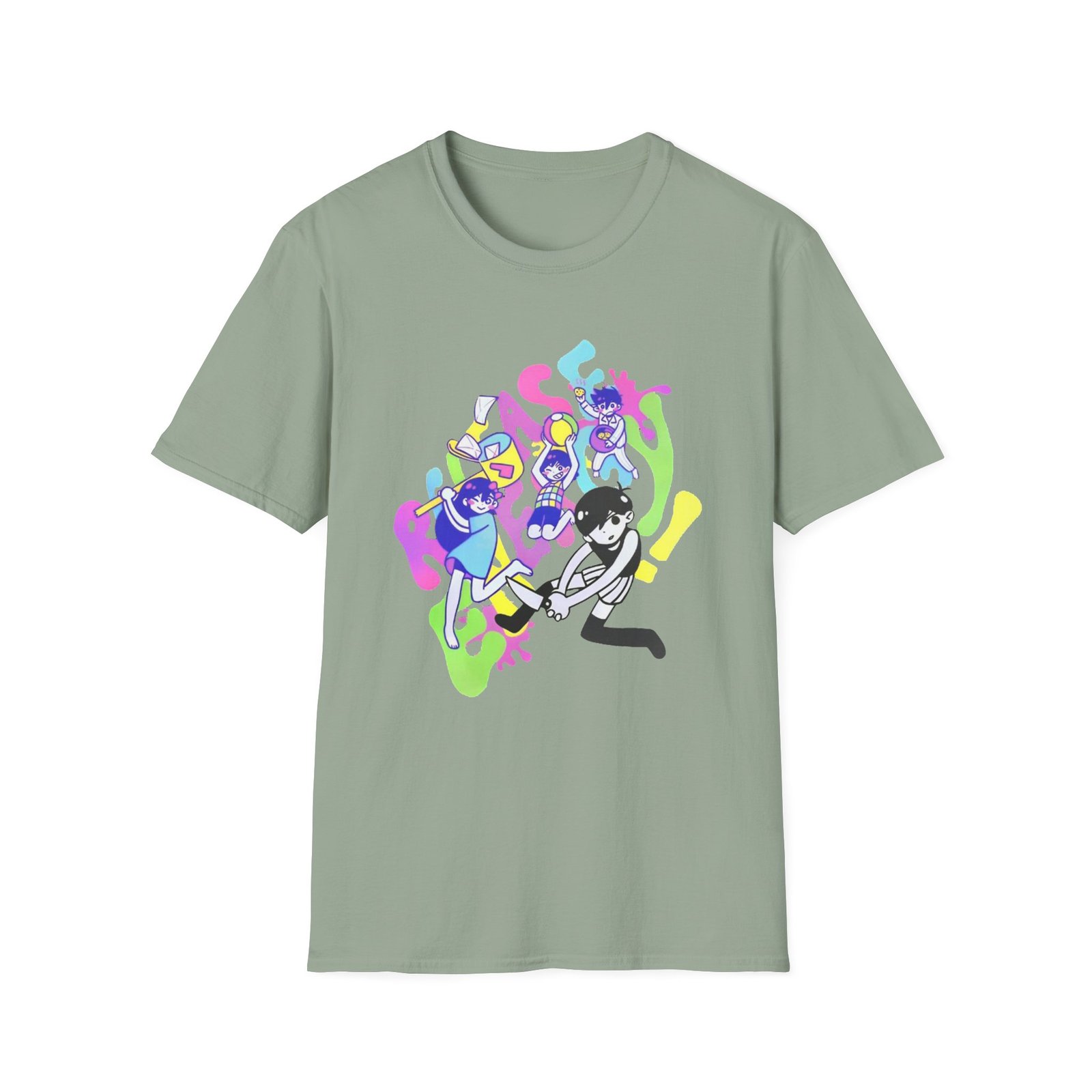 Omori Release Energy Unisex Softstyle T-Shirt