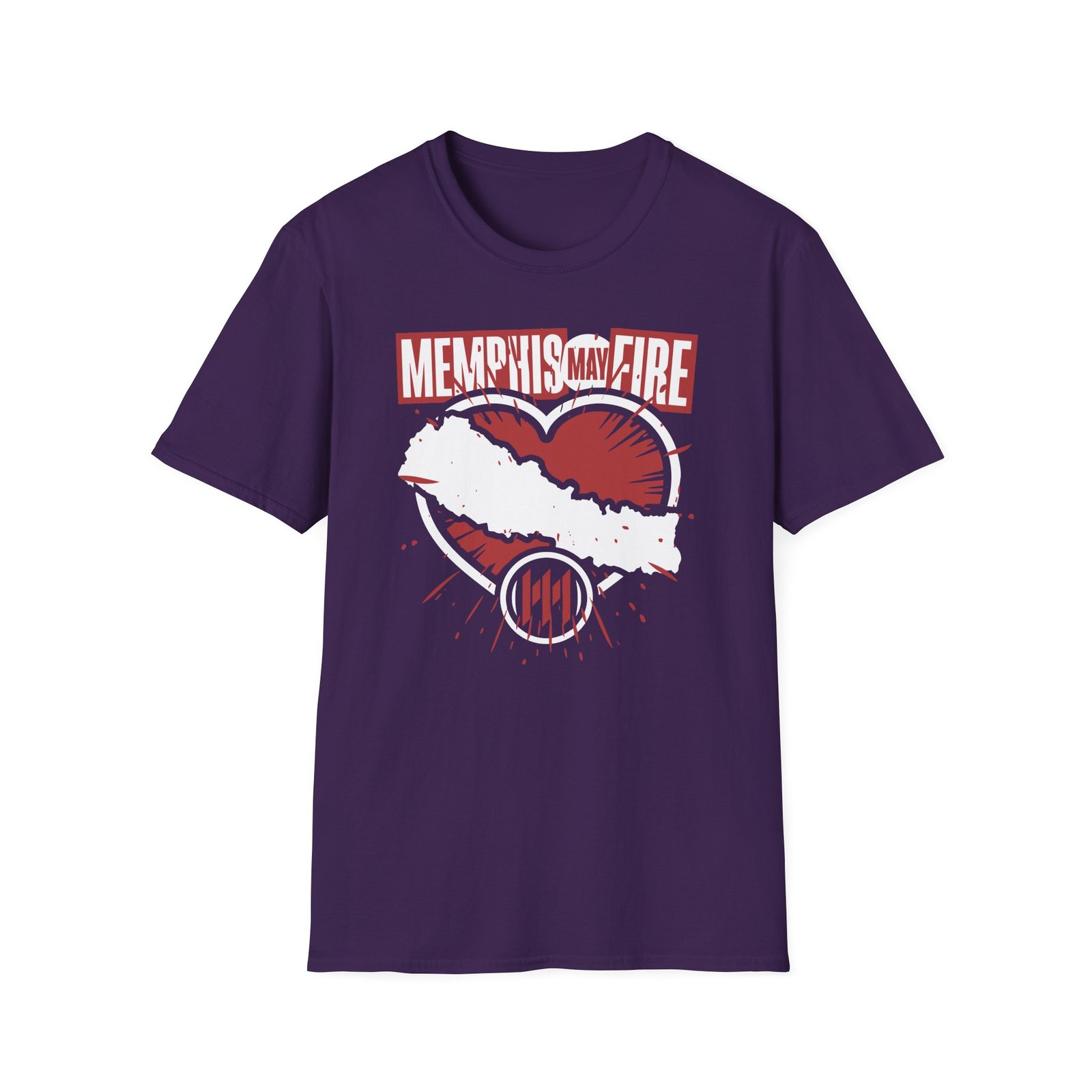 Memphis May Fire Nepal Relief Unisex Softstyle T-Shirt