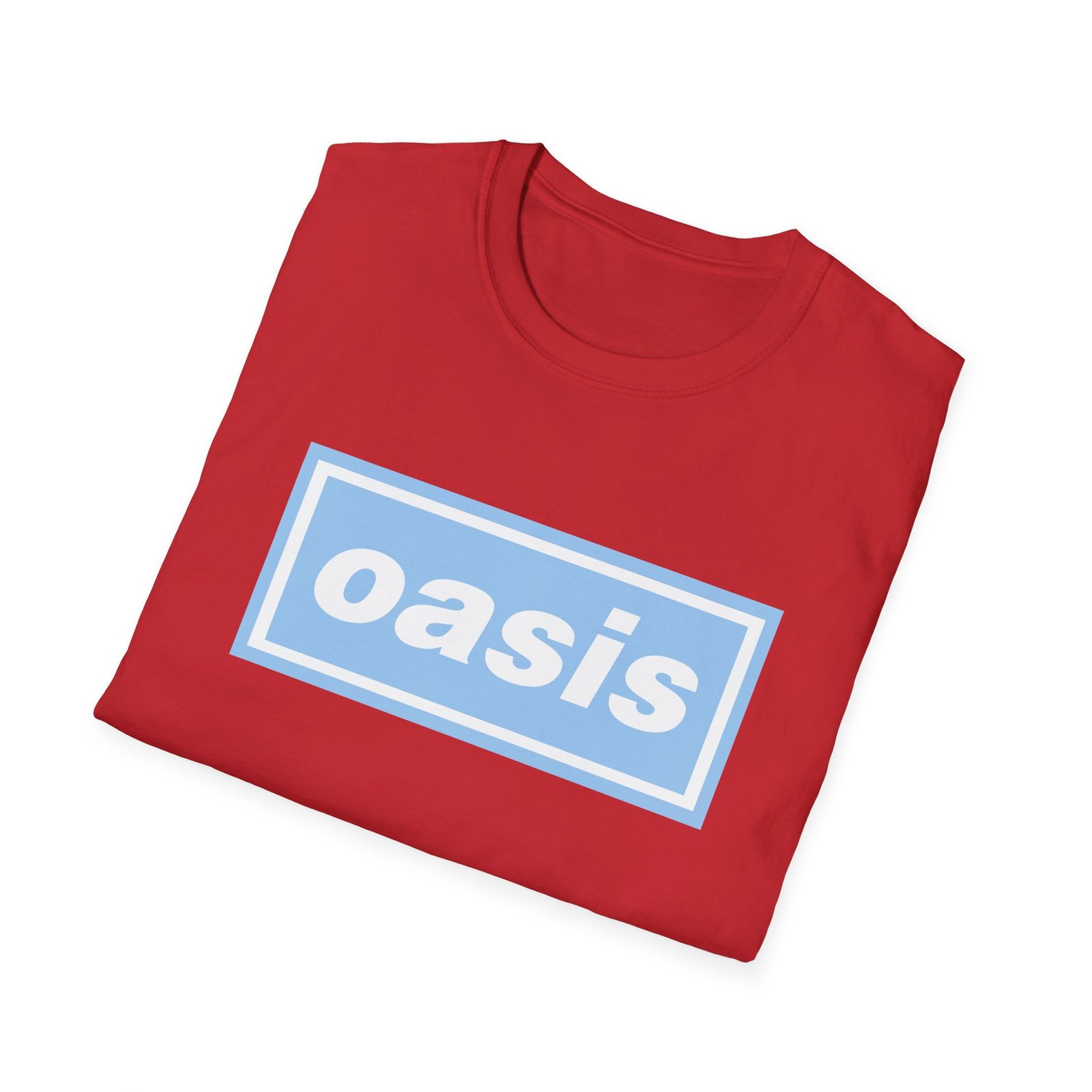 Oasis Man City Unisex Softstyle T-Shirt