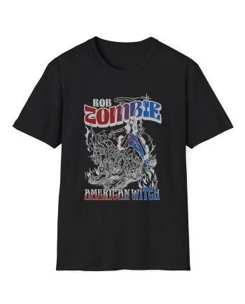 Rob Zombie American Wild Witch Unisex Softstyle T-Shirt