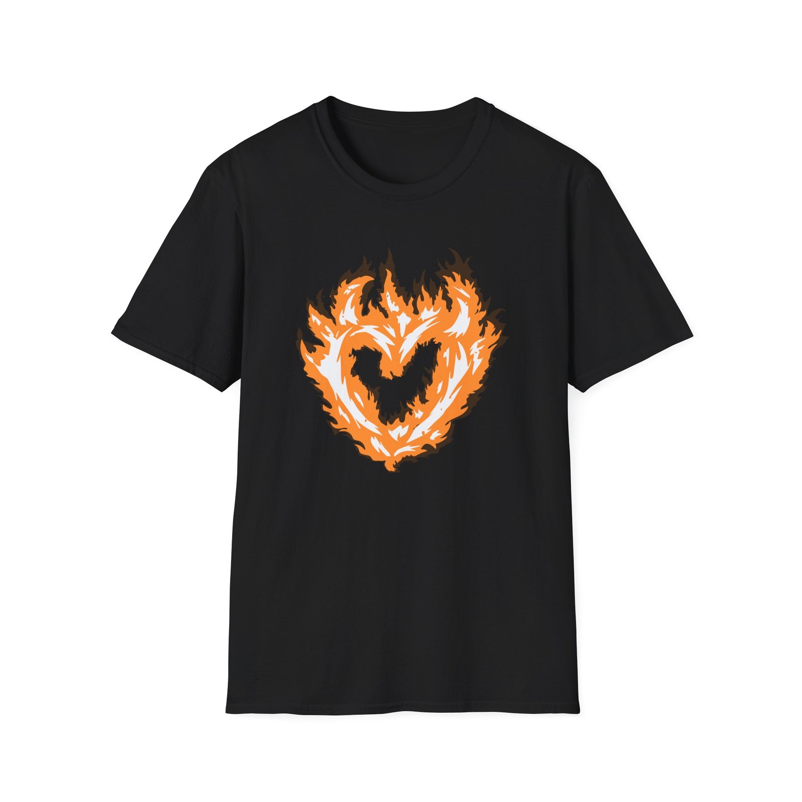 Sapnap Flame Heart Unisex Softstyle T-Shirt